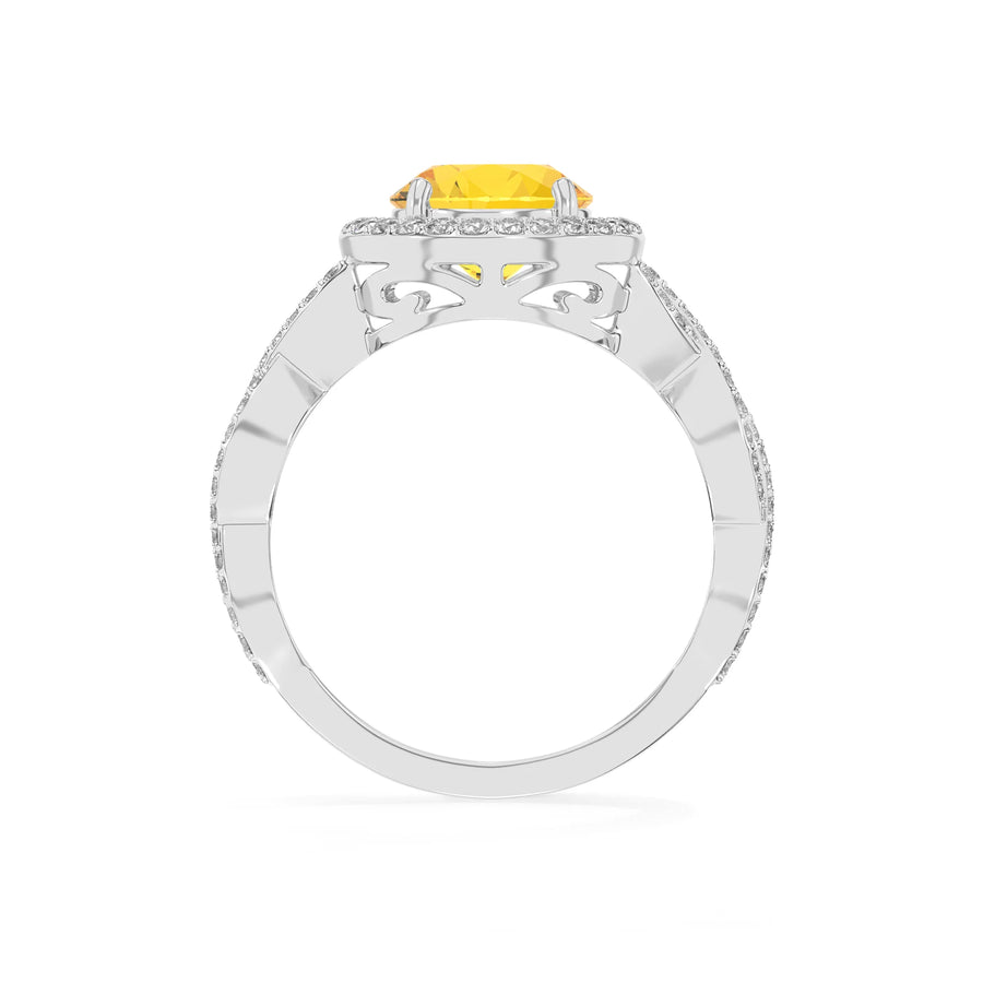 14K White Gold