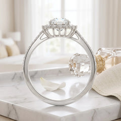 14K White Gold