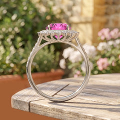 14K White Gold