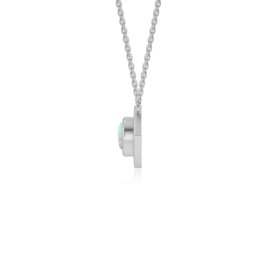 14K White Gold