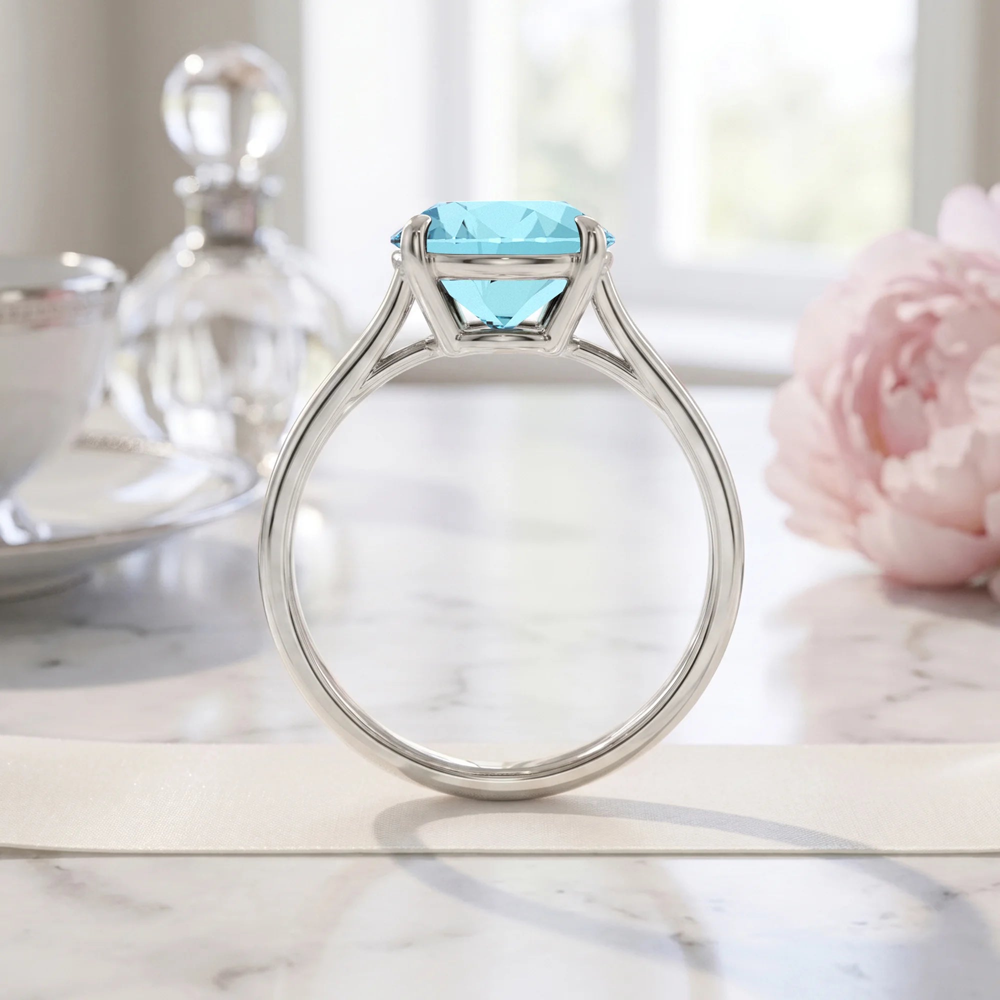 14K White Gold