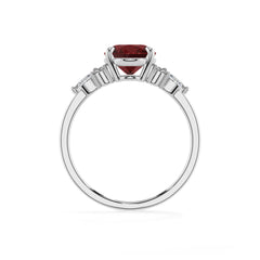 14K White Gold