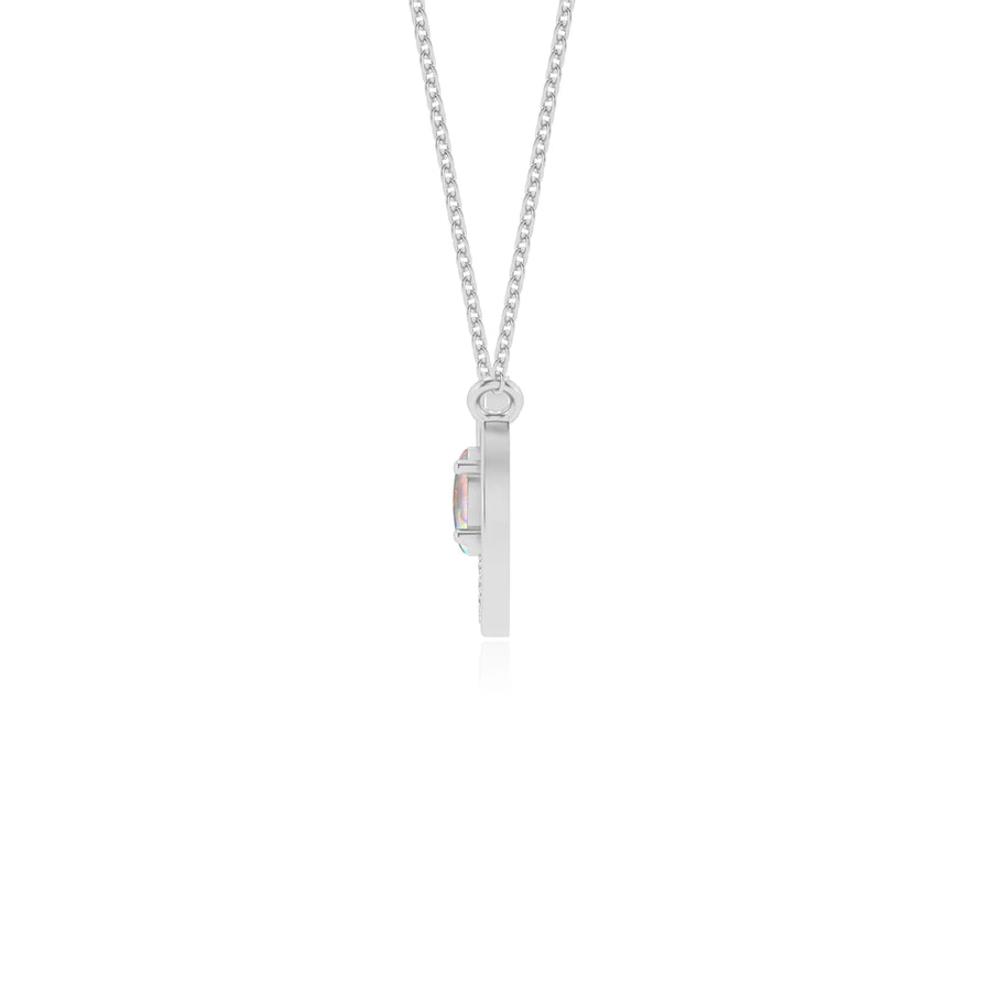 14K White Gold