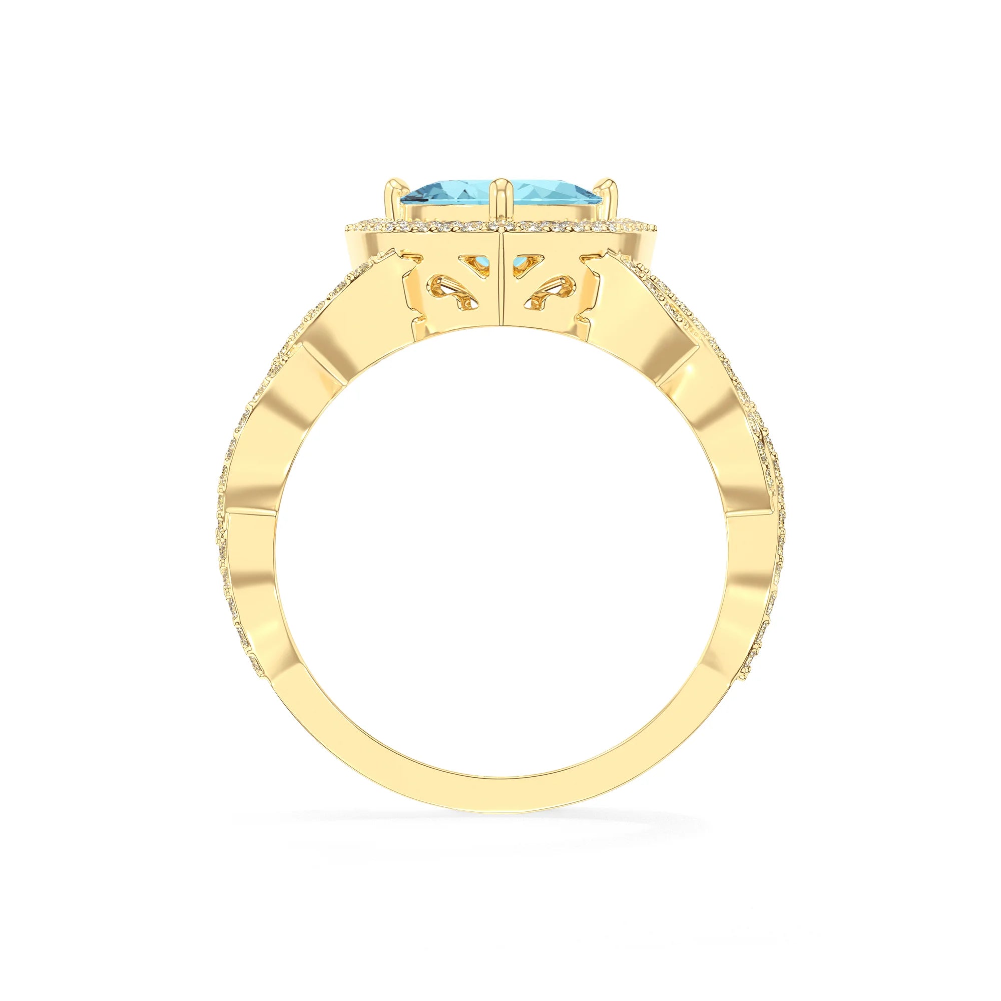 14K Yellow Gold