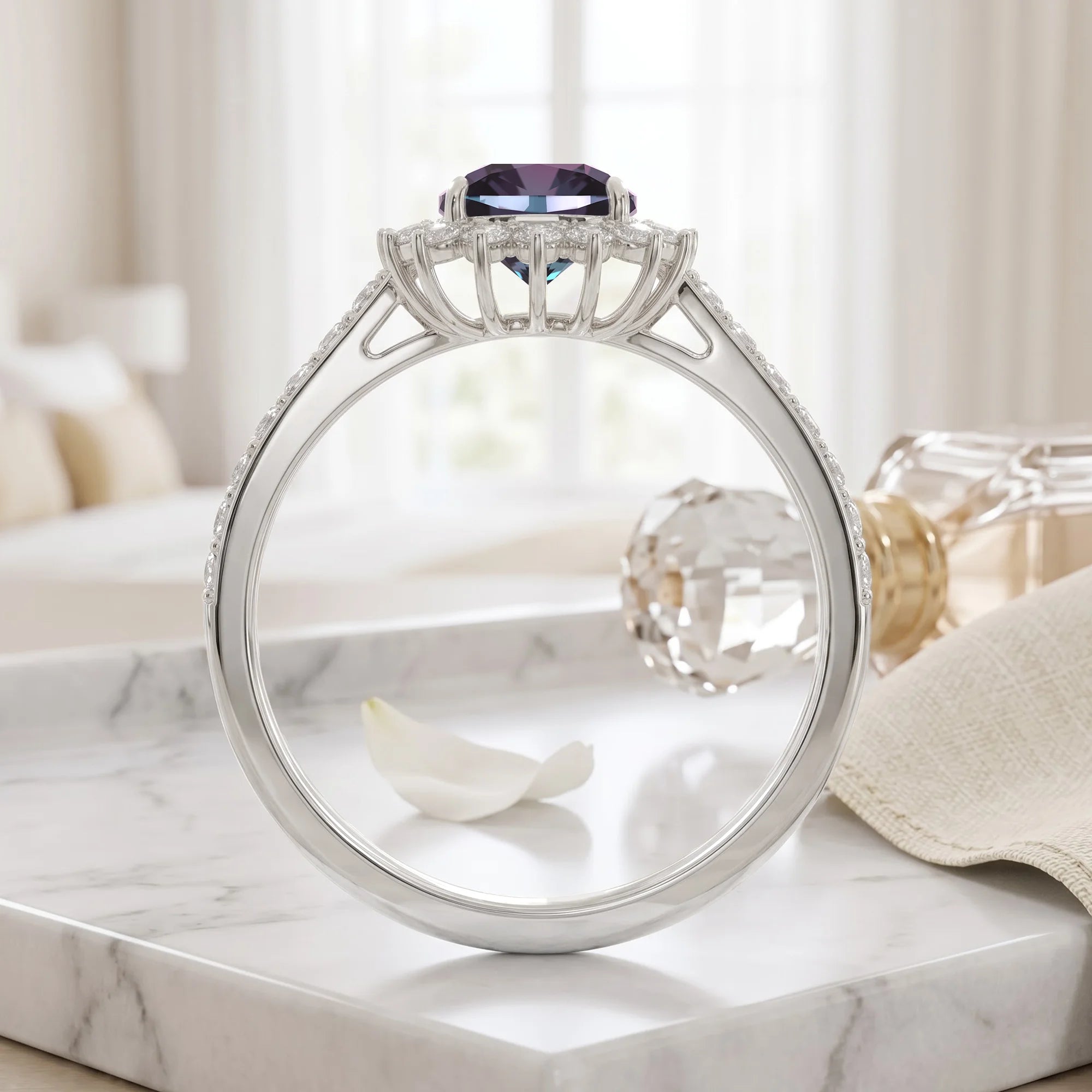 14K White Gold