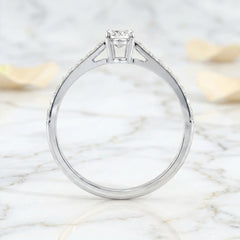 14K White Gold