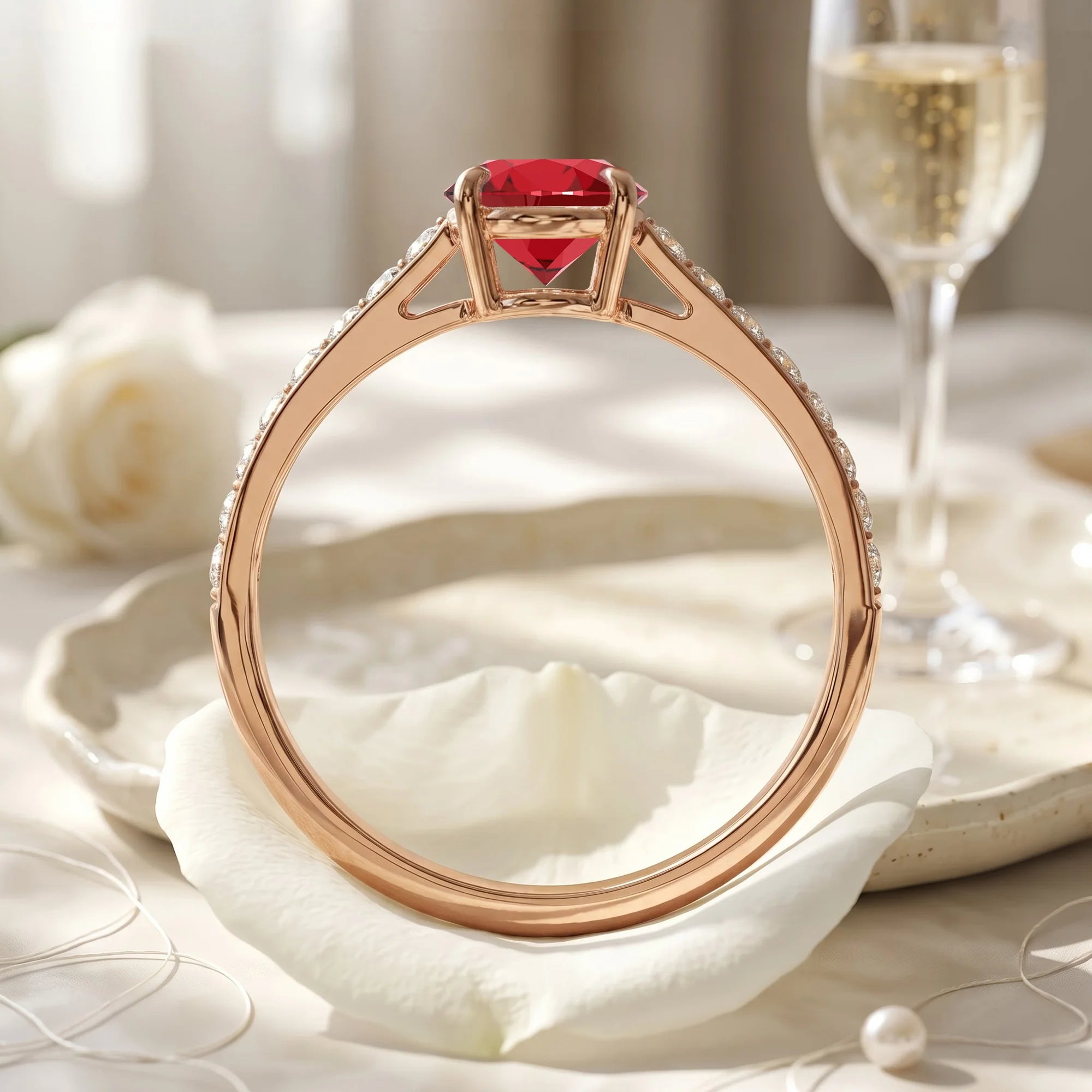 14K Rose Gold