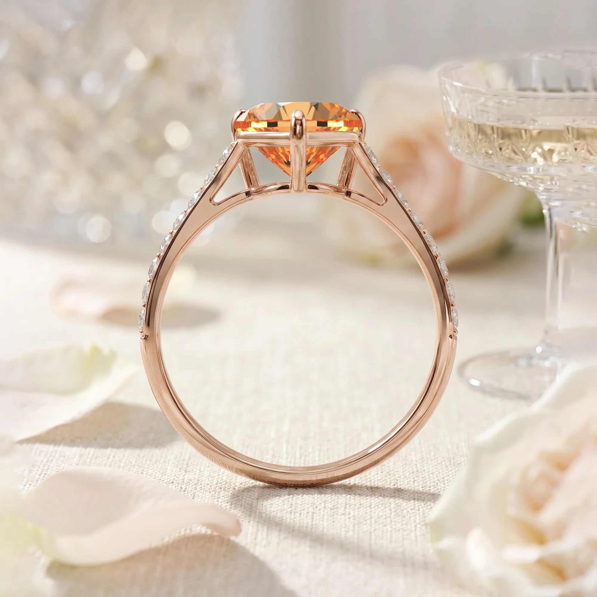 14K Rose Gold