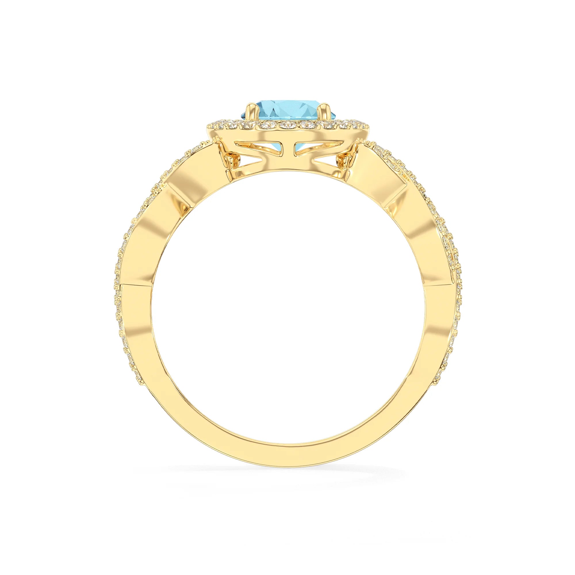 14K Yellow Gold