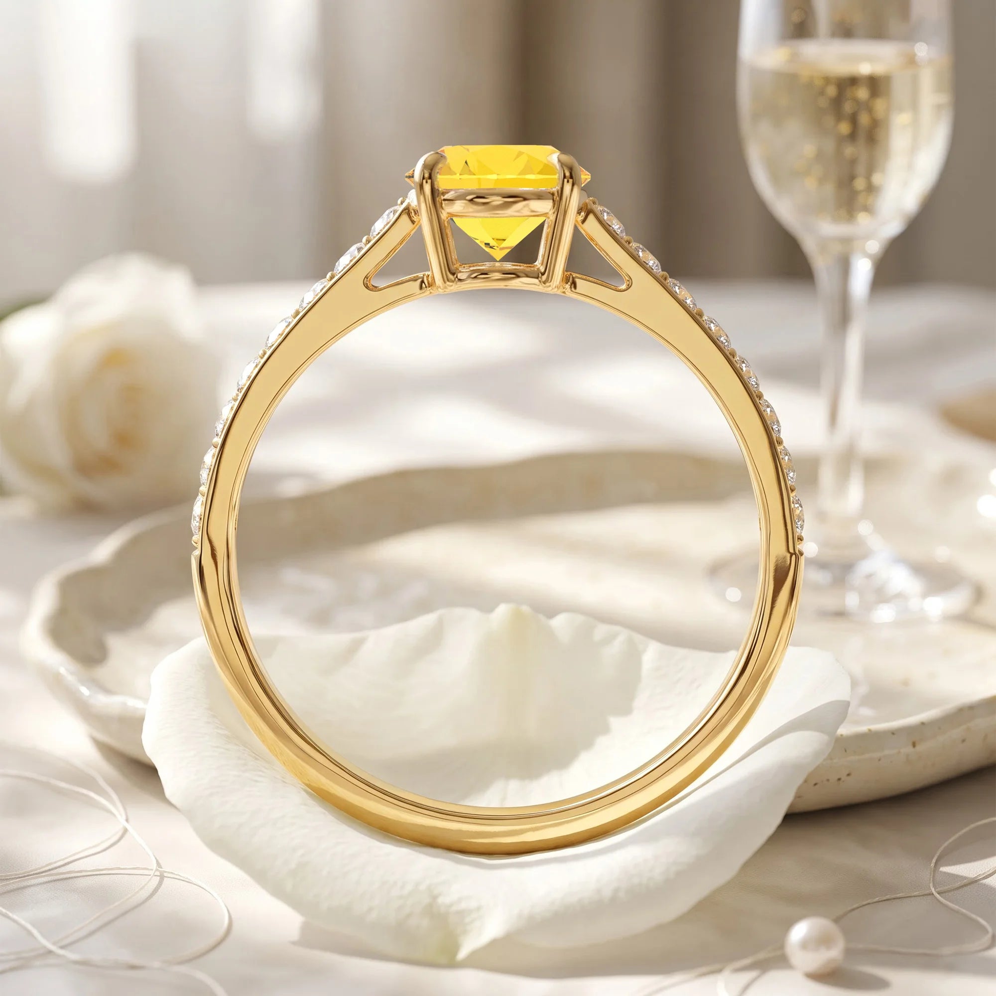 14K Yellow Gold