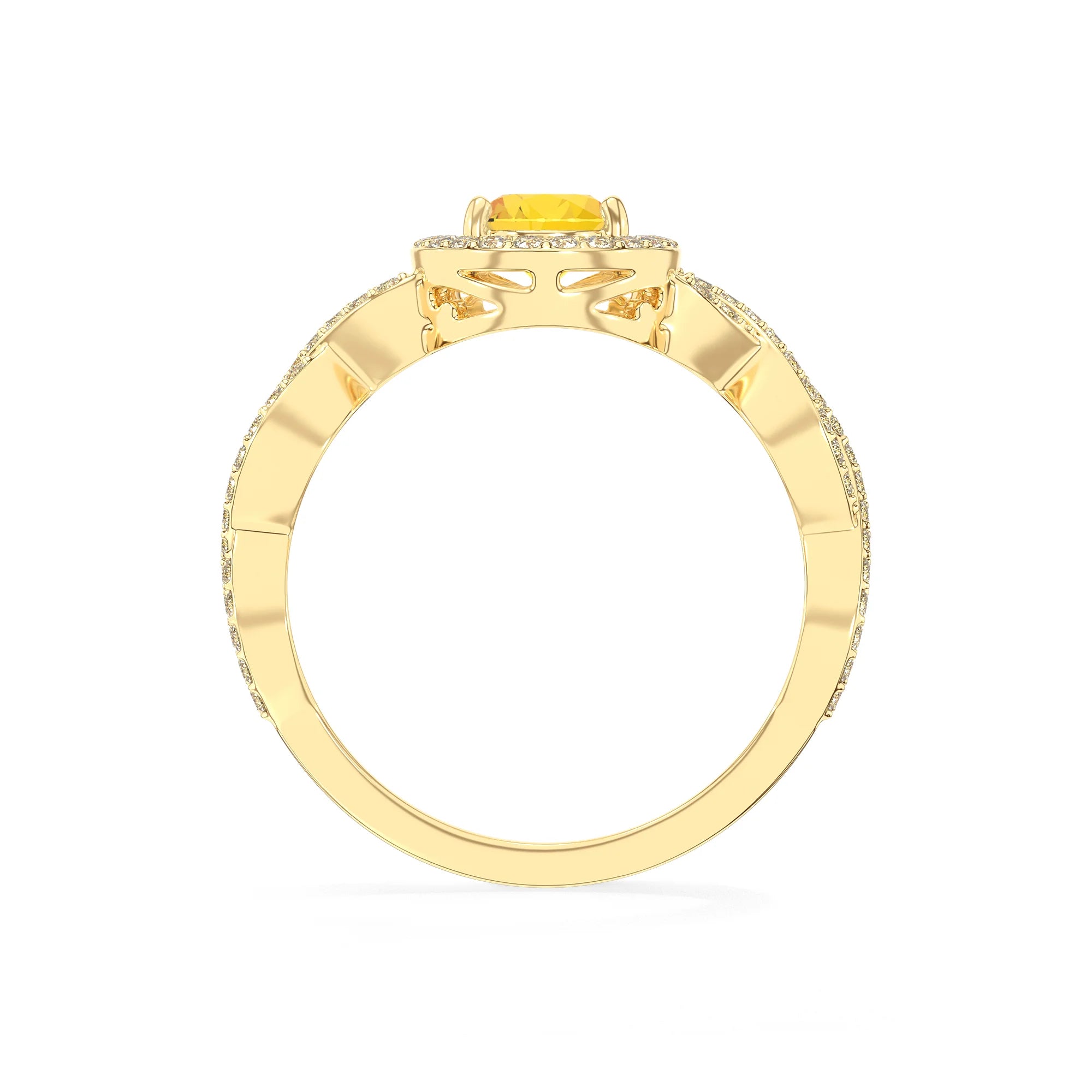 14K Yellow Gold