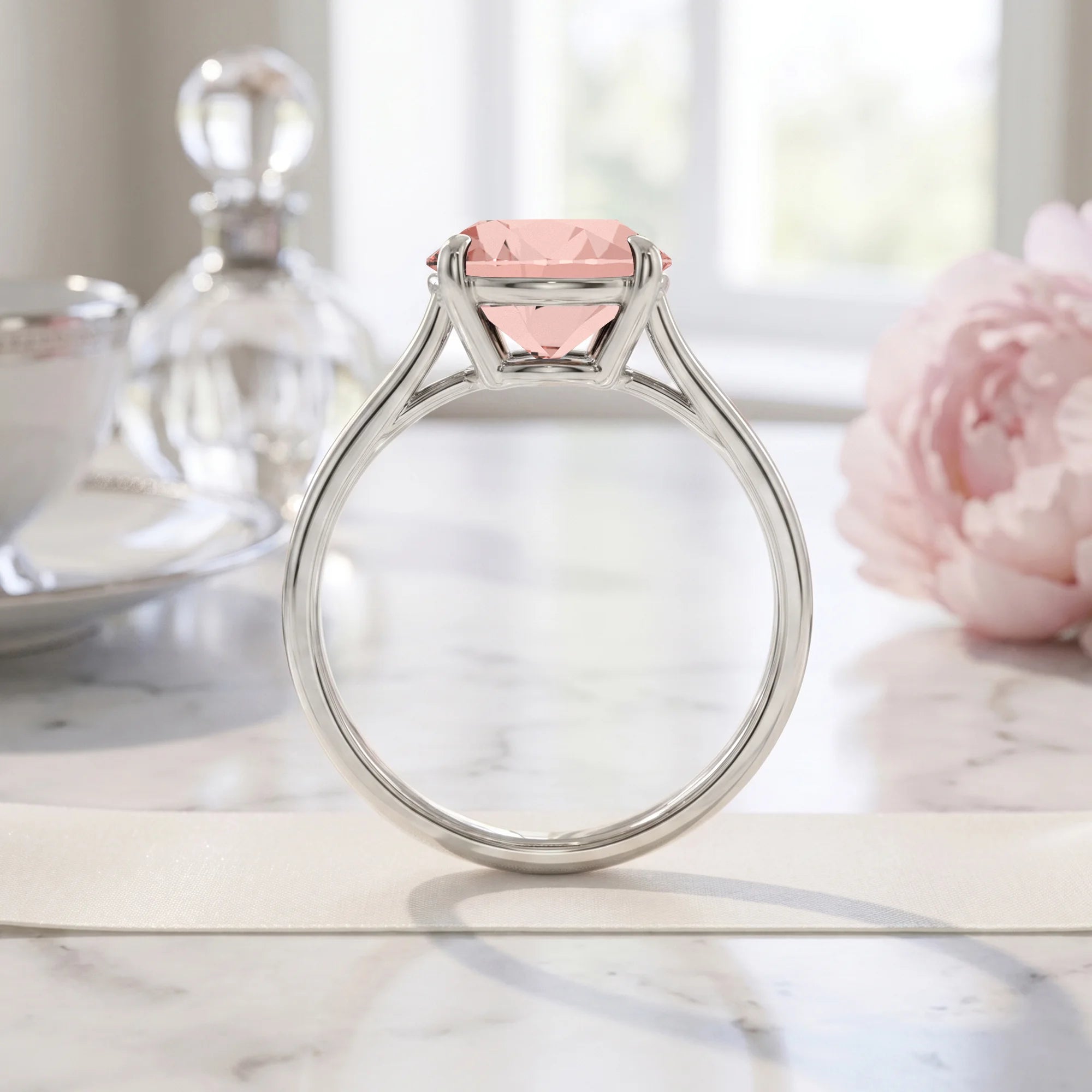 14K White Gold