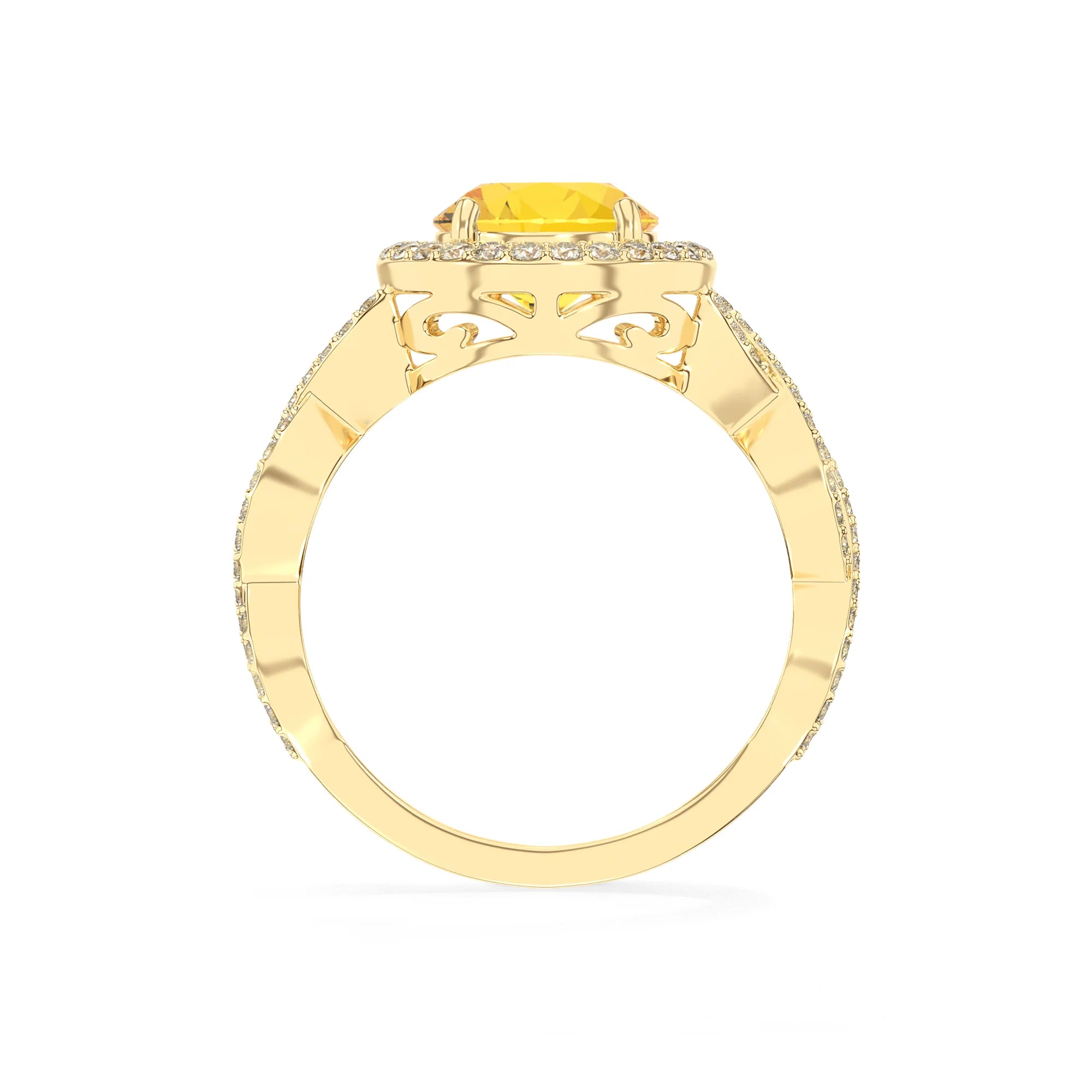 14K Yellow Gold