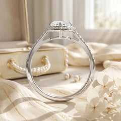 14K White Gold