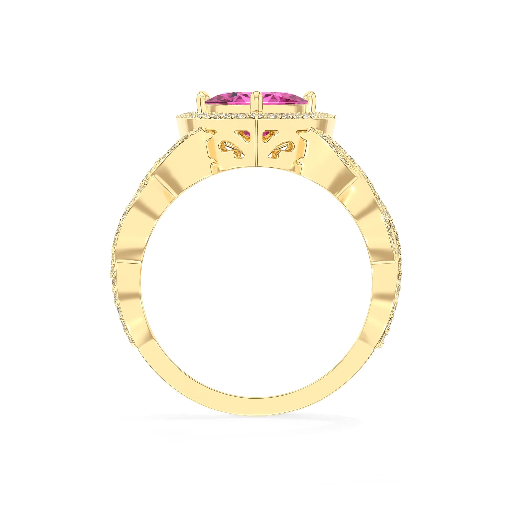 14K Yellow Gold