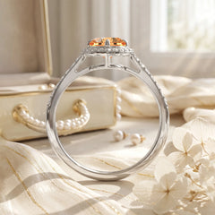 14K White Gold