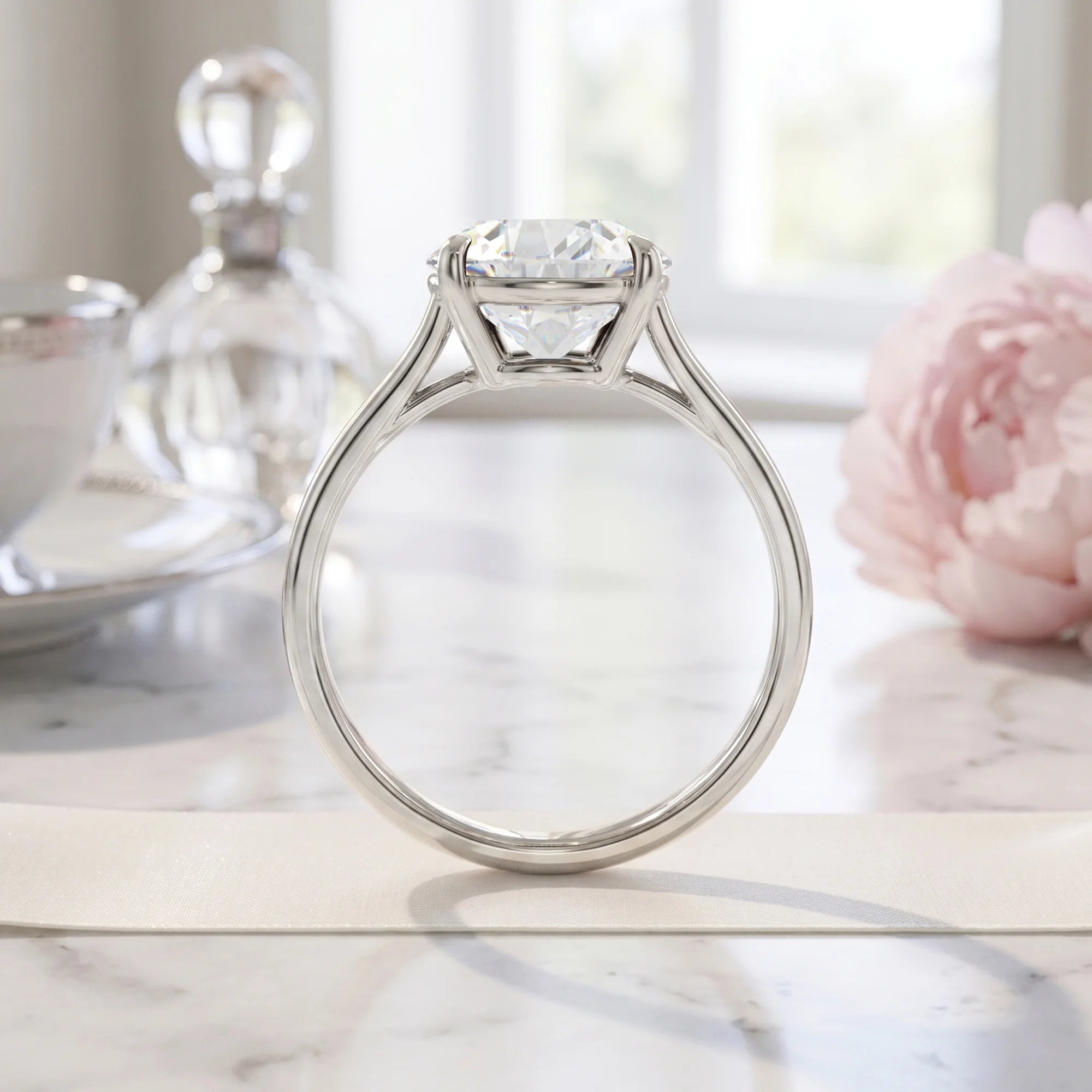 14K White Gold