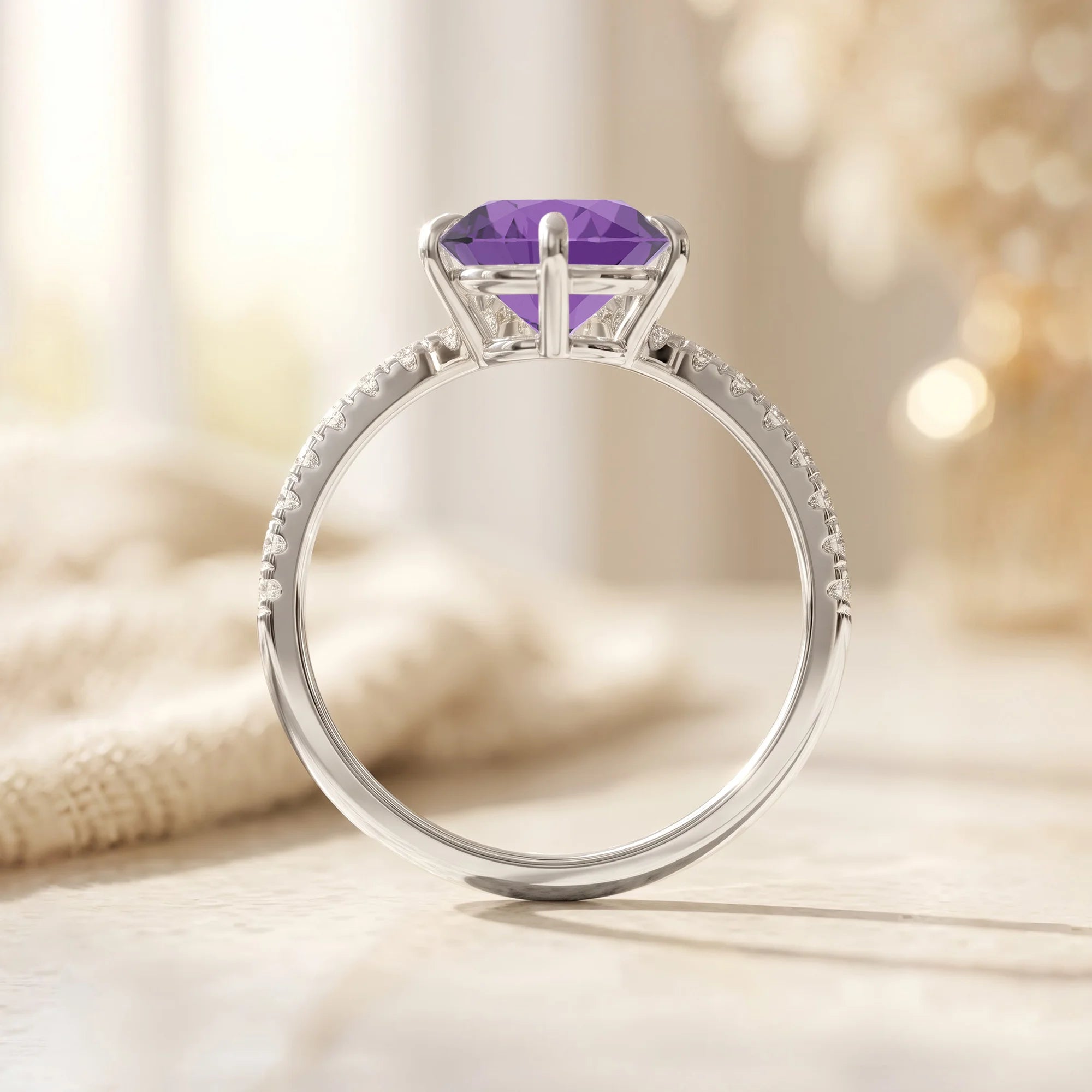 14K White Gold