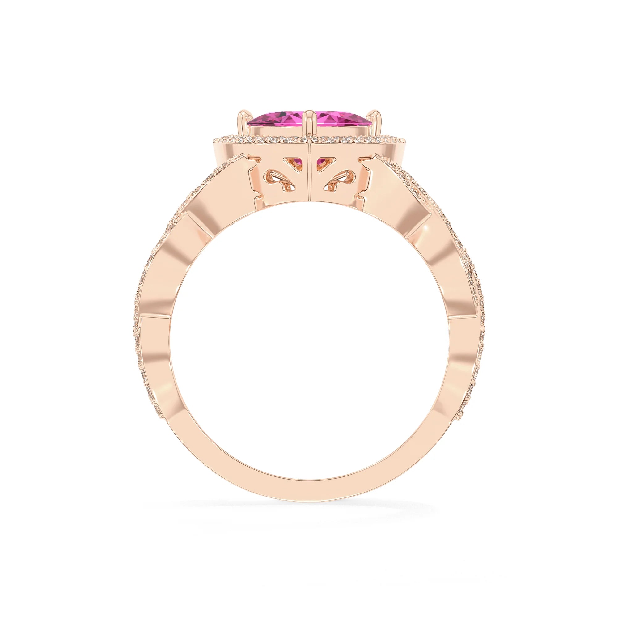 14K Rose Gold