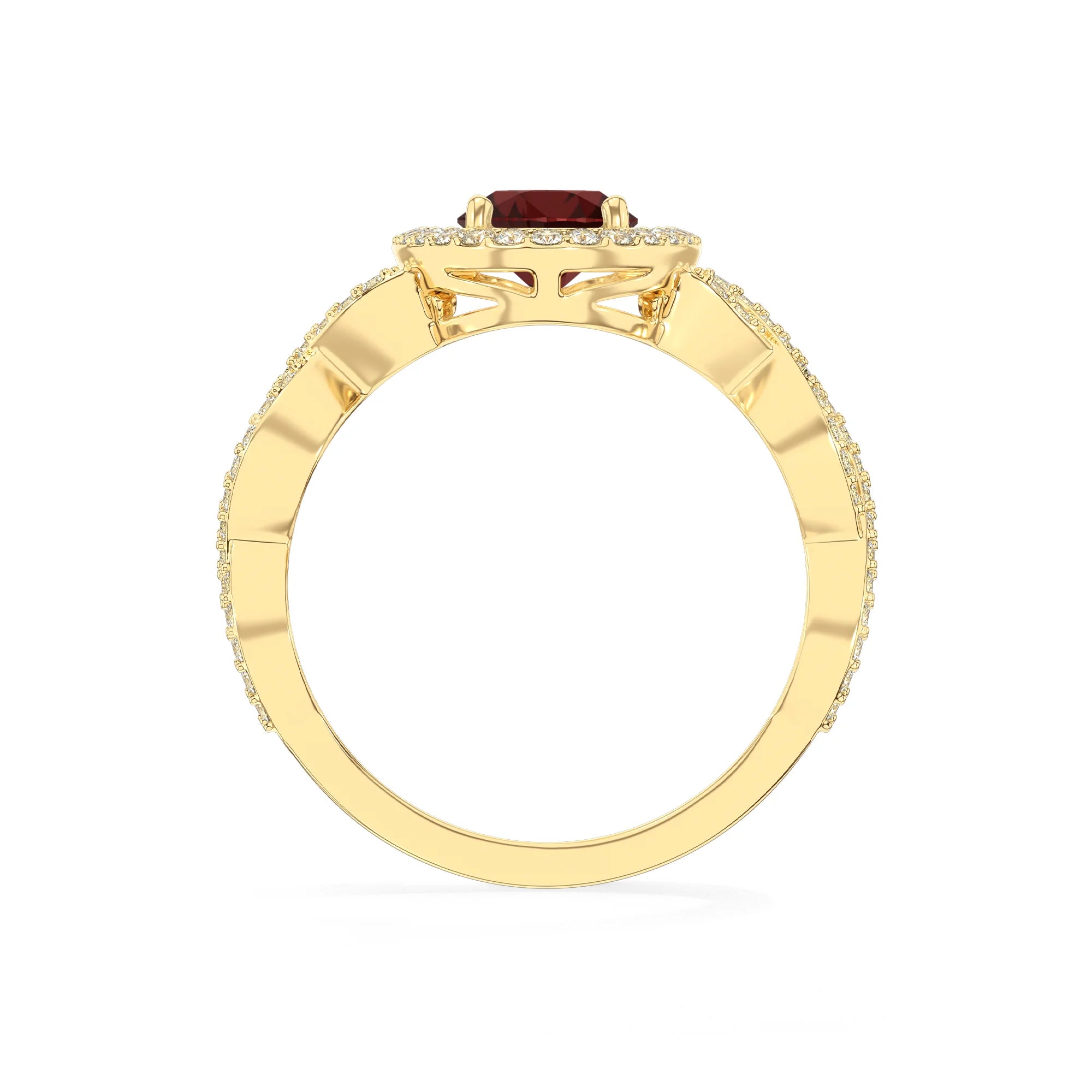 14K Yellow Gold