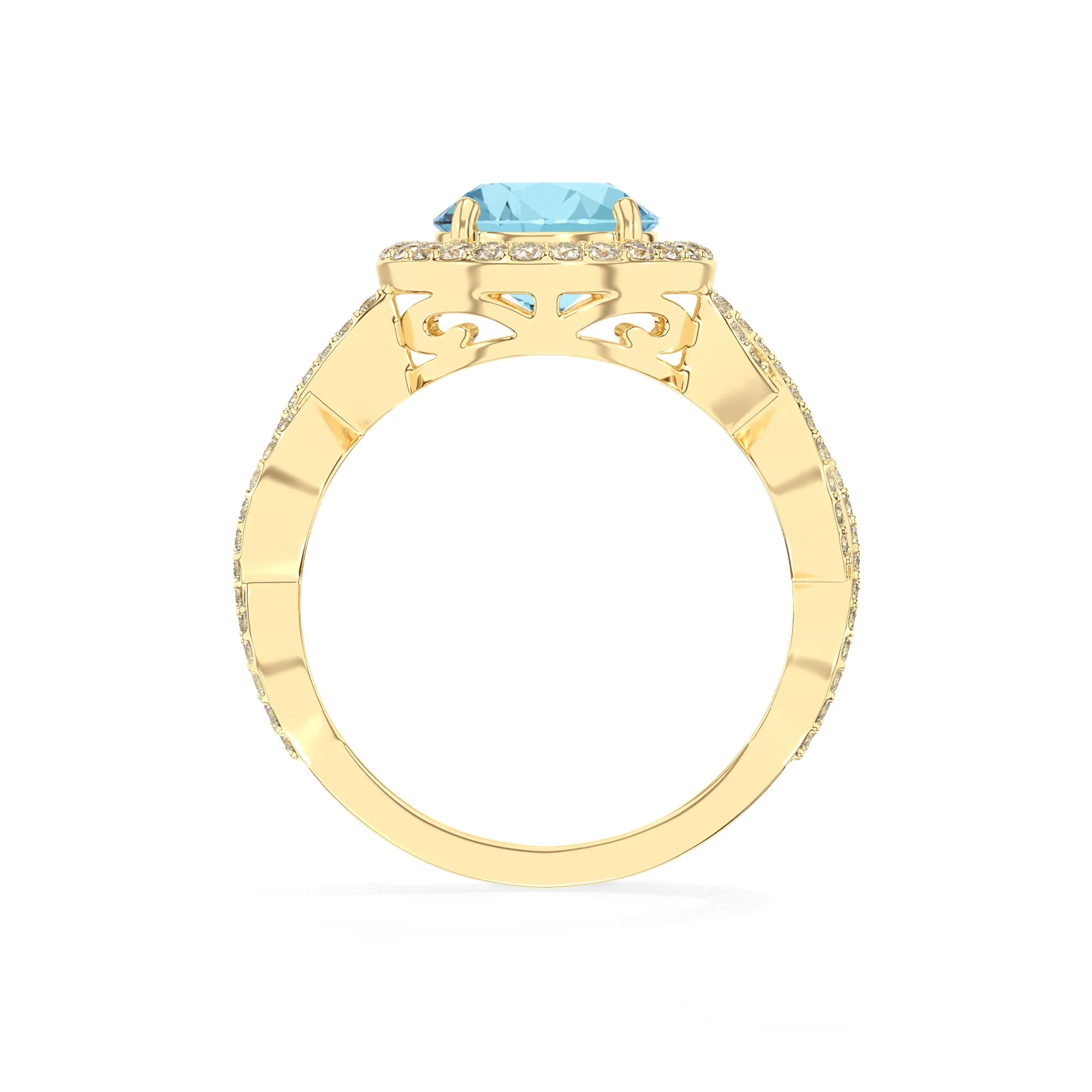 14K Yellow Gold