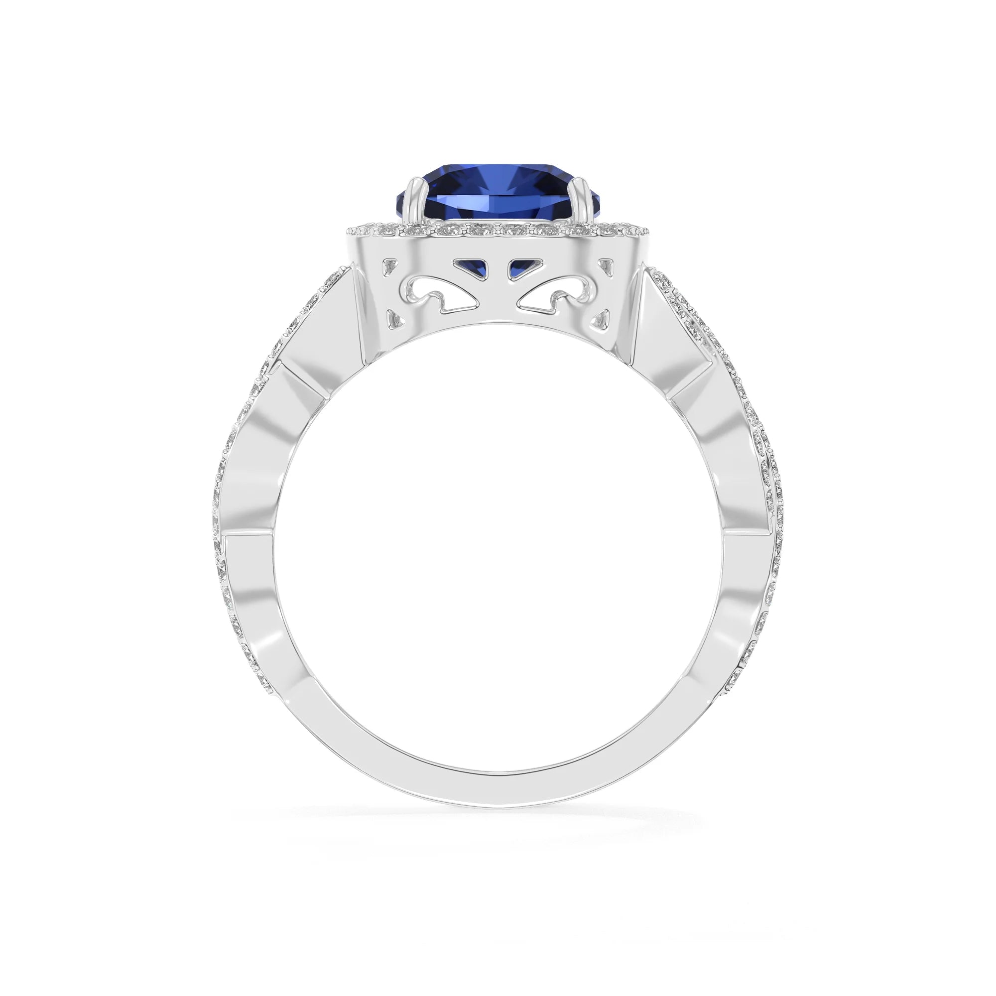 14K White Gold