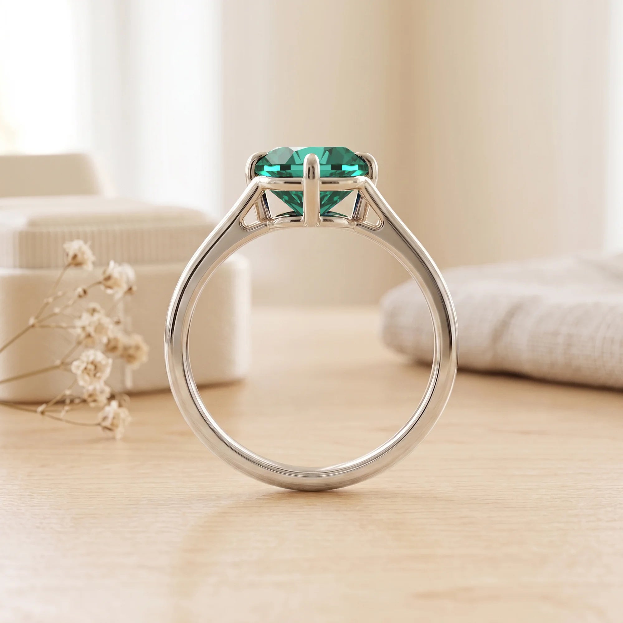14K White Gold