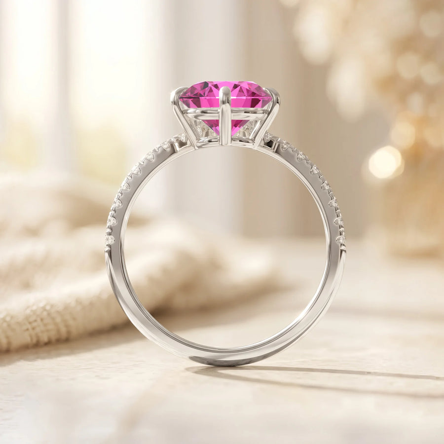 14K White Gold