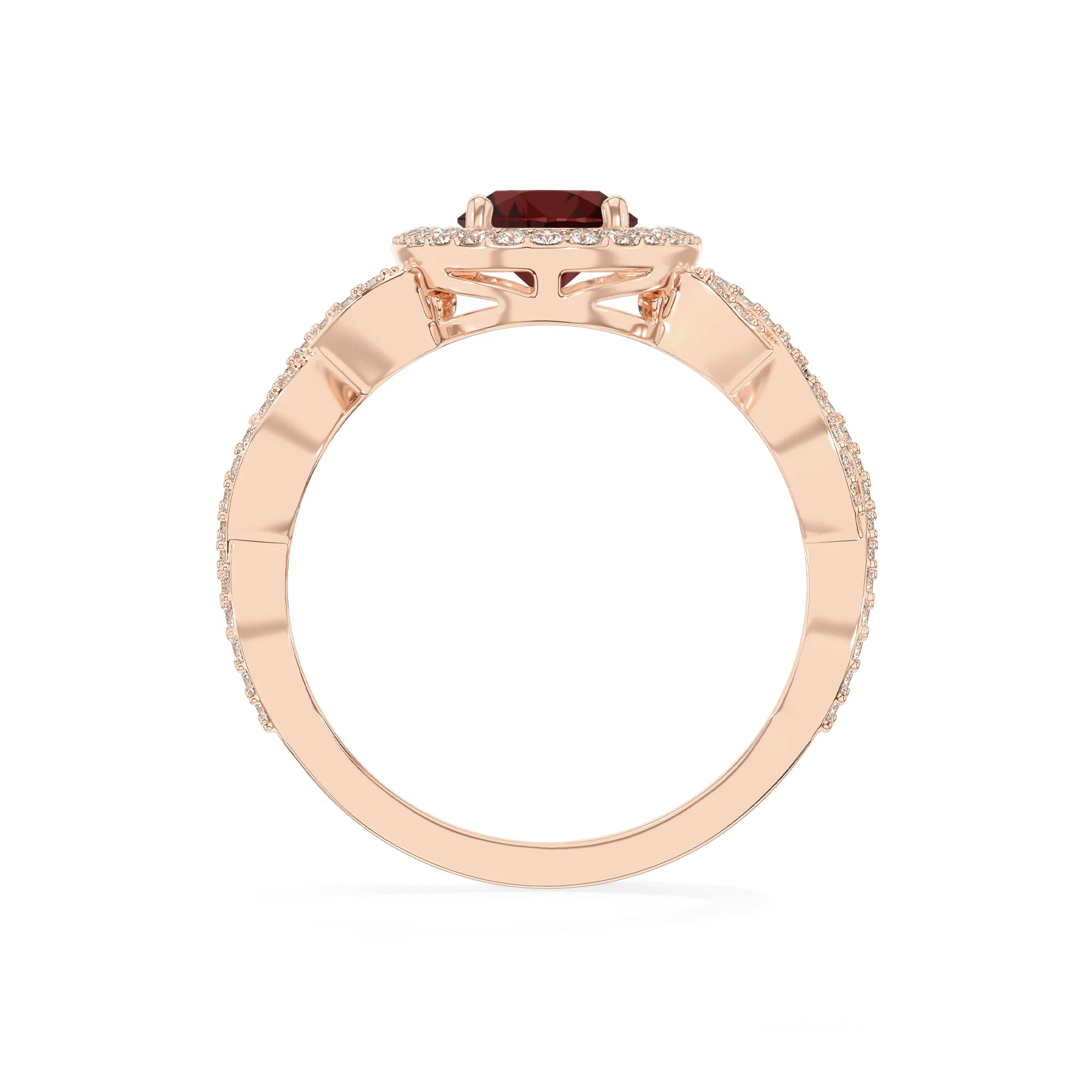 14K Rose Gold