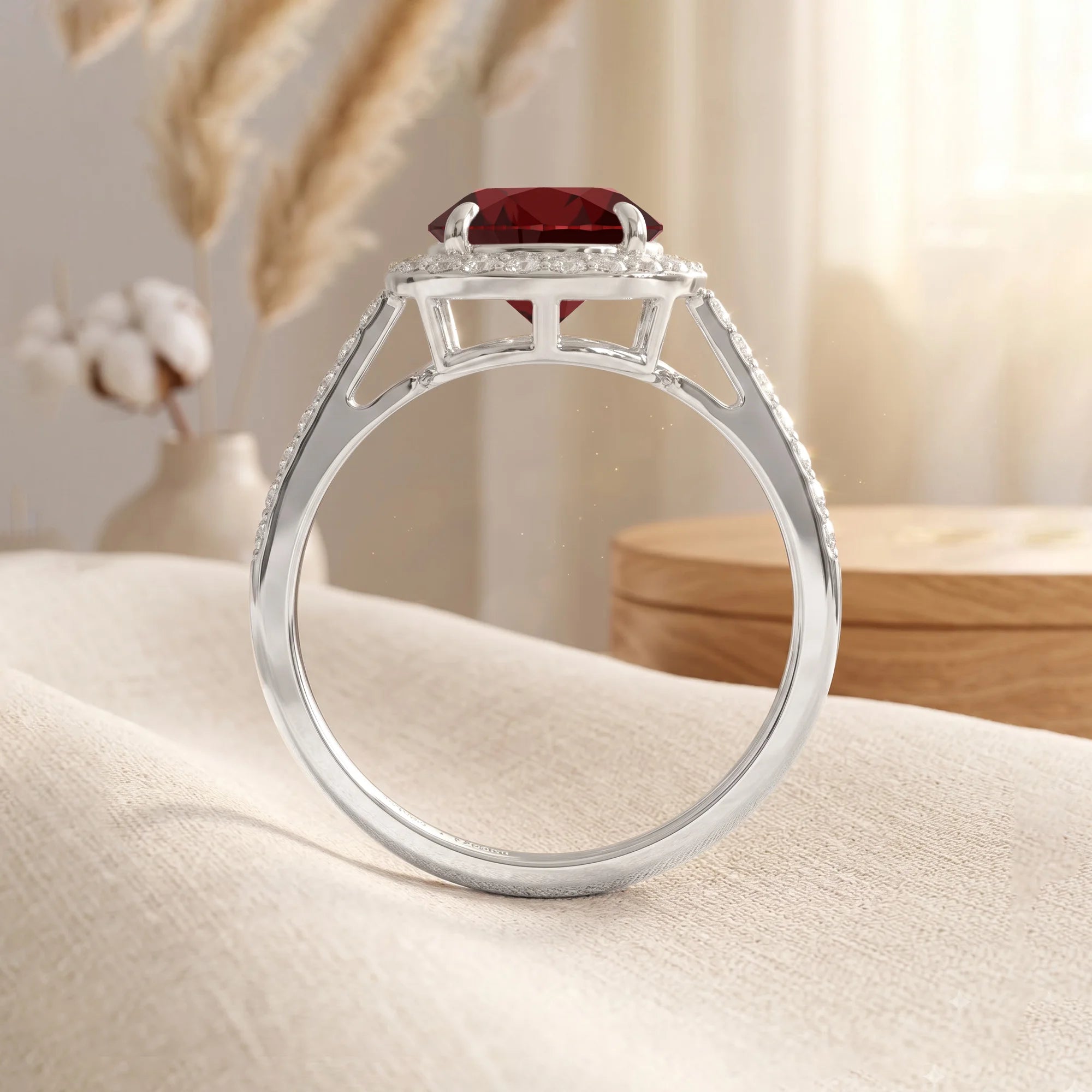 14K White Gold