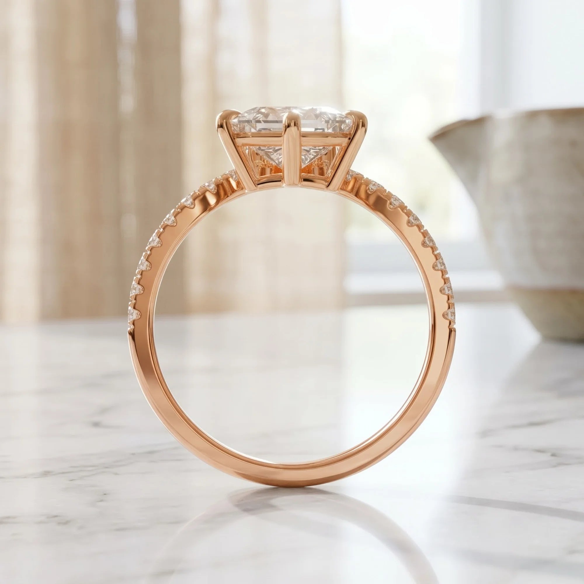 14K Rose Gold