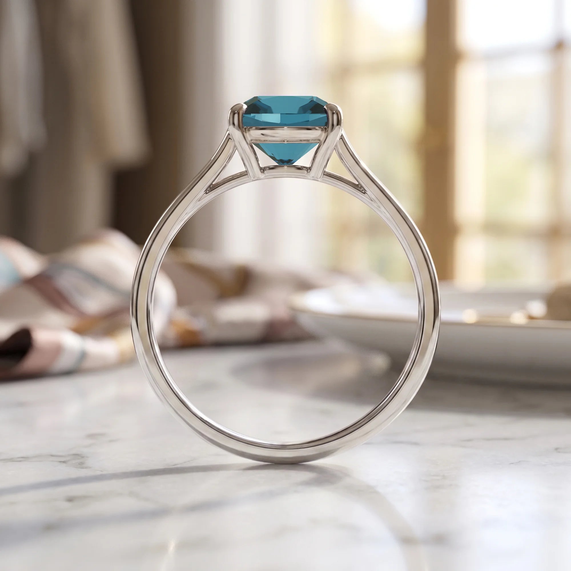 14K White Gold