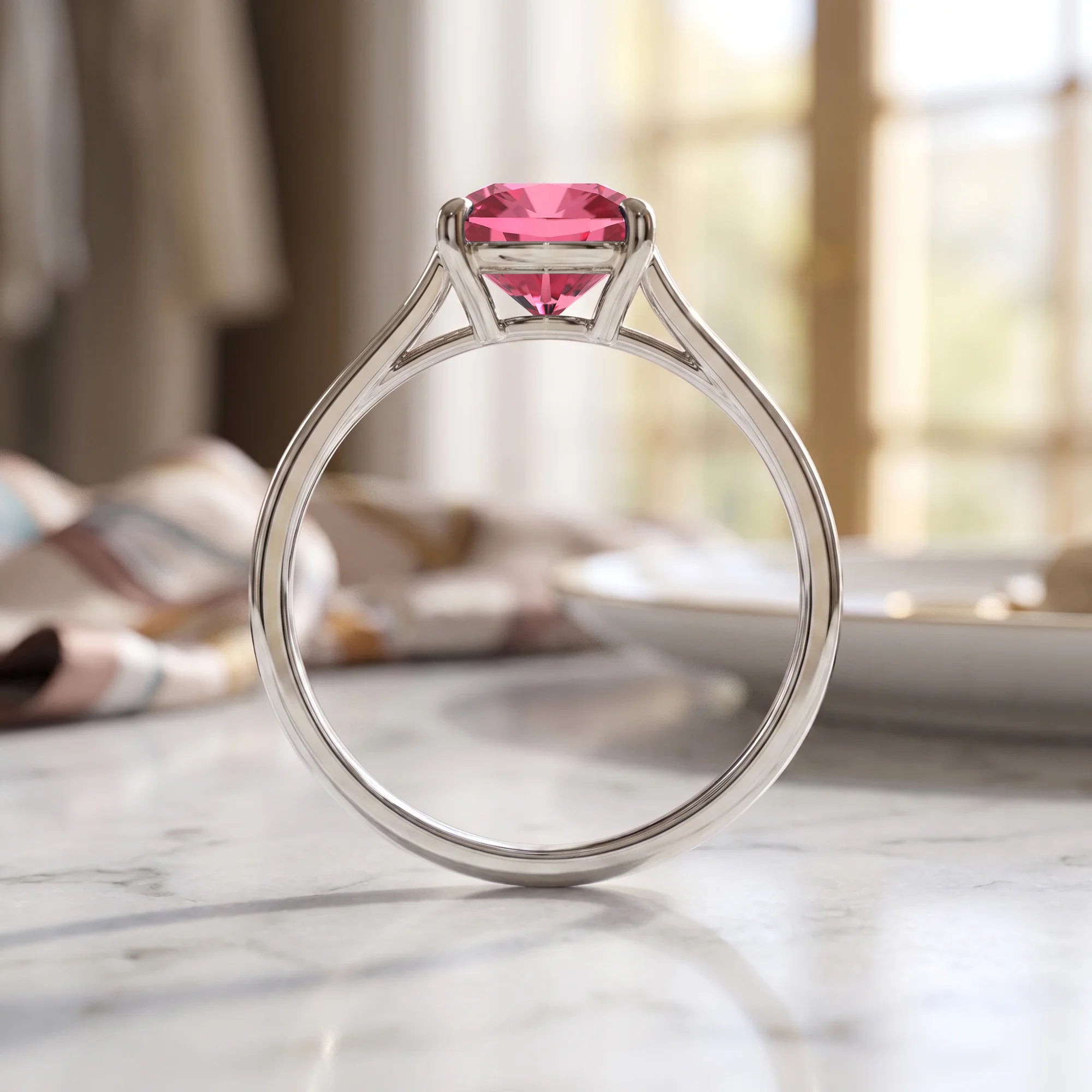 14K White Gold