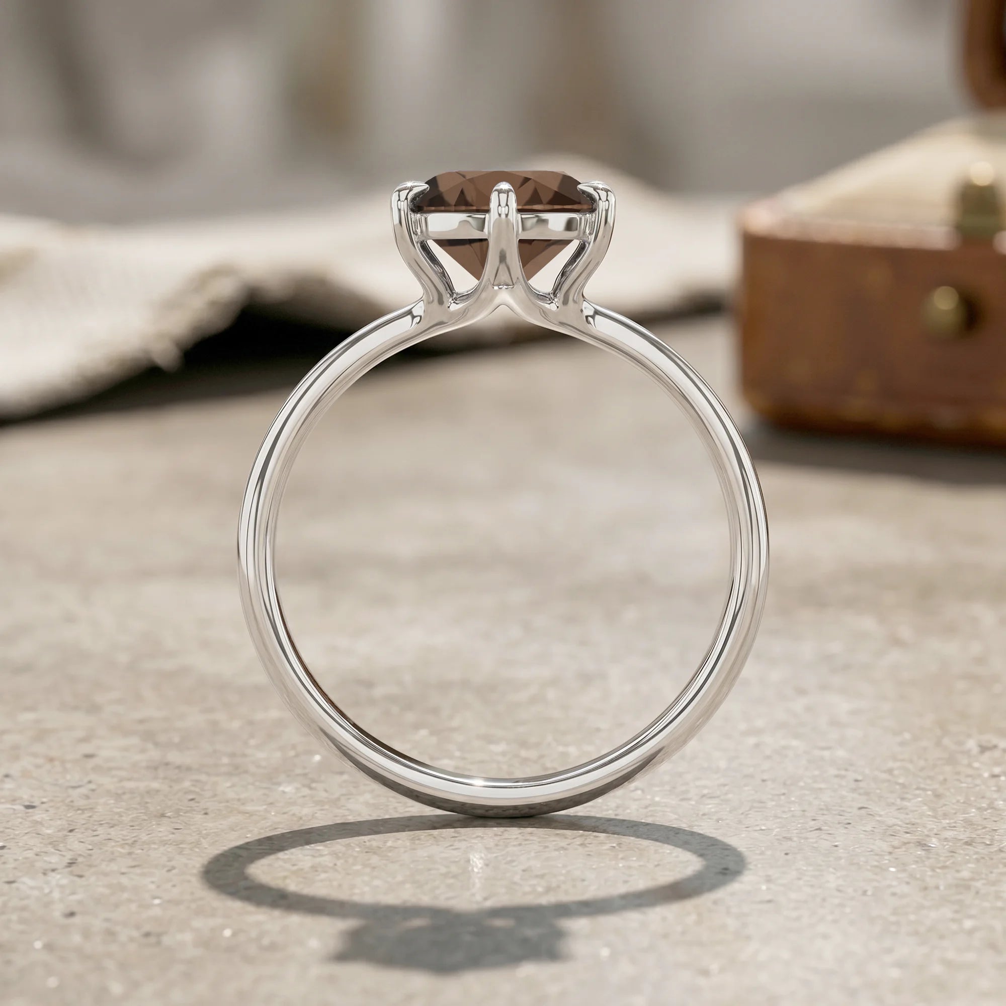 14K White Gold