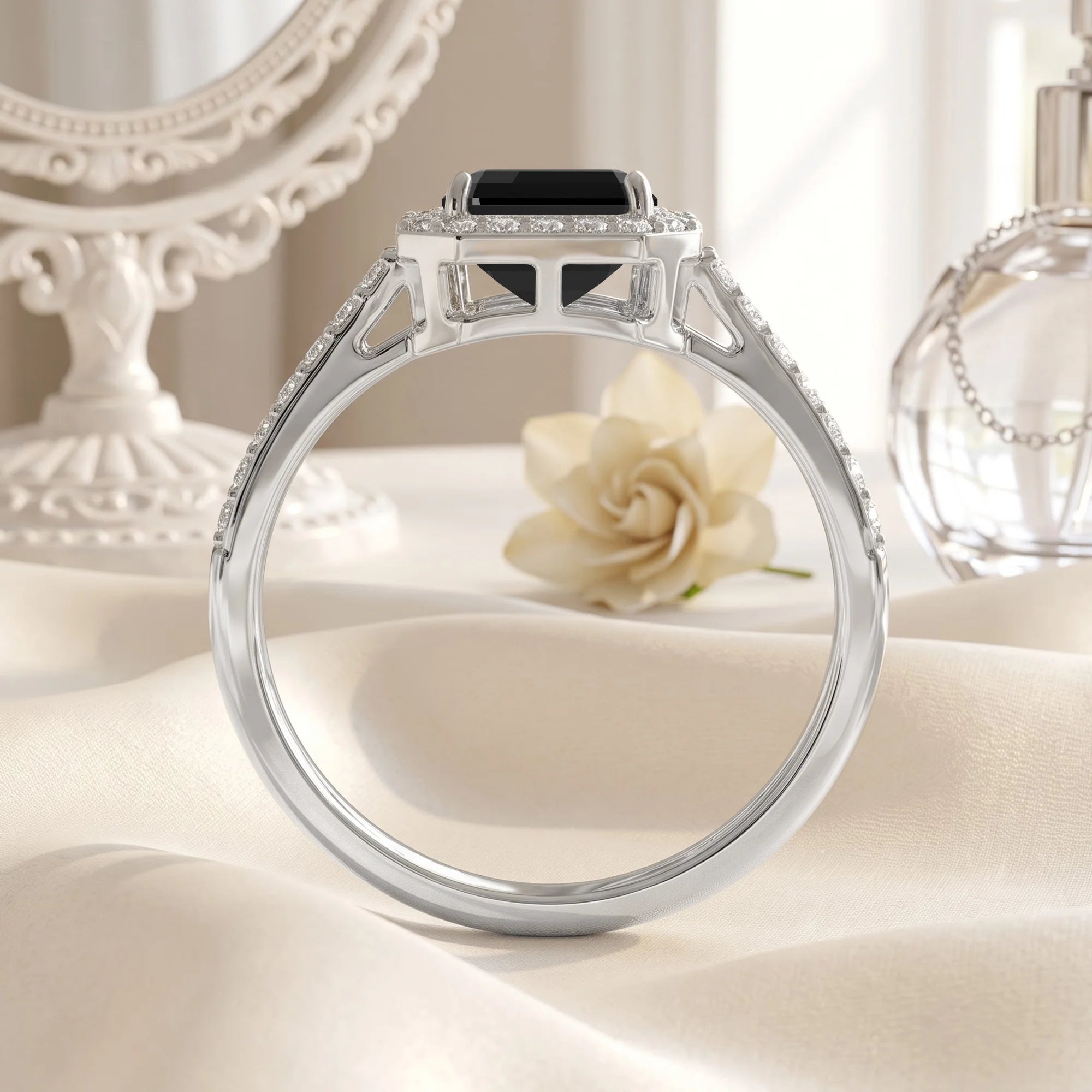 14K White Gold