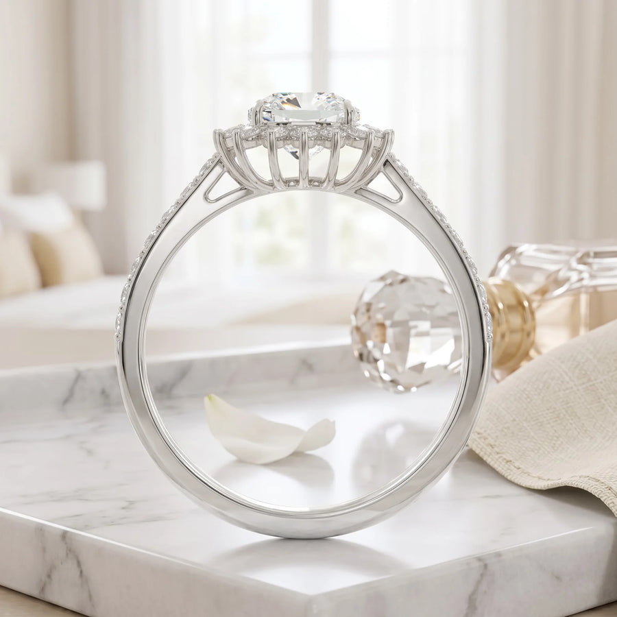 14K White Gold