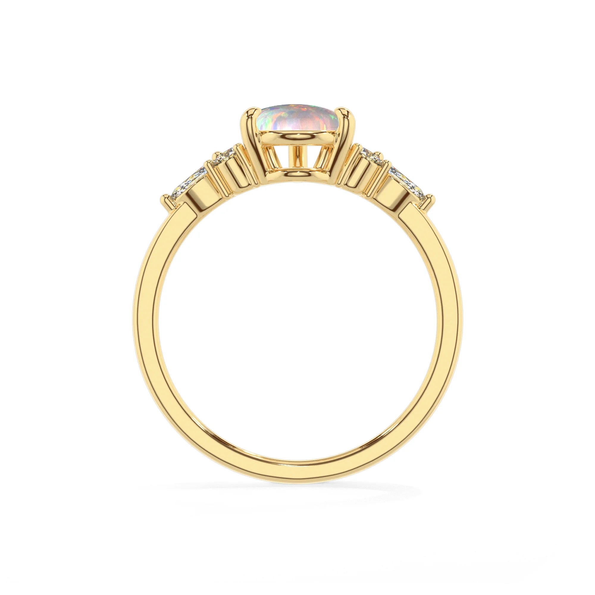 14K Yellow Gold