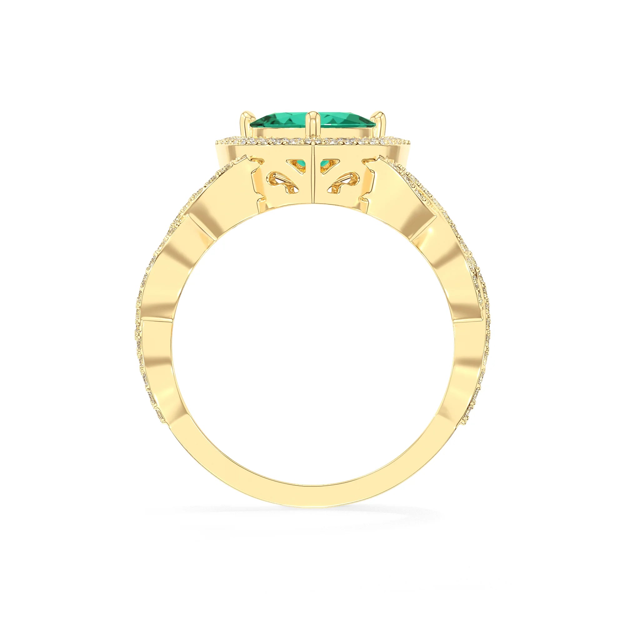 14K Yellow Gold
