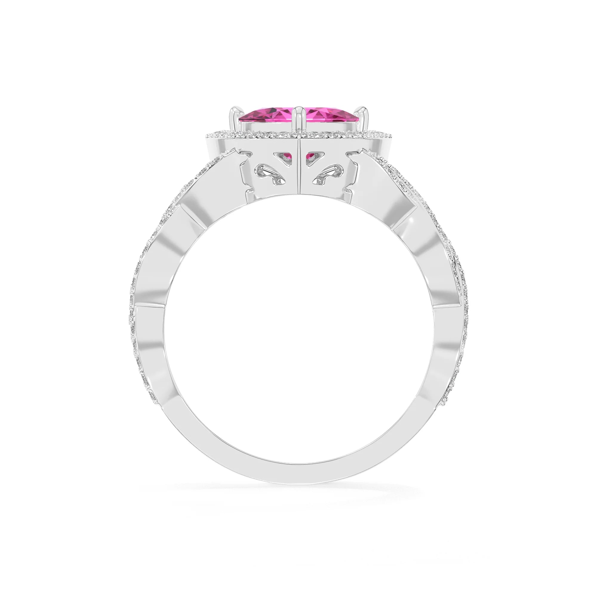 14K White Gold