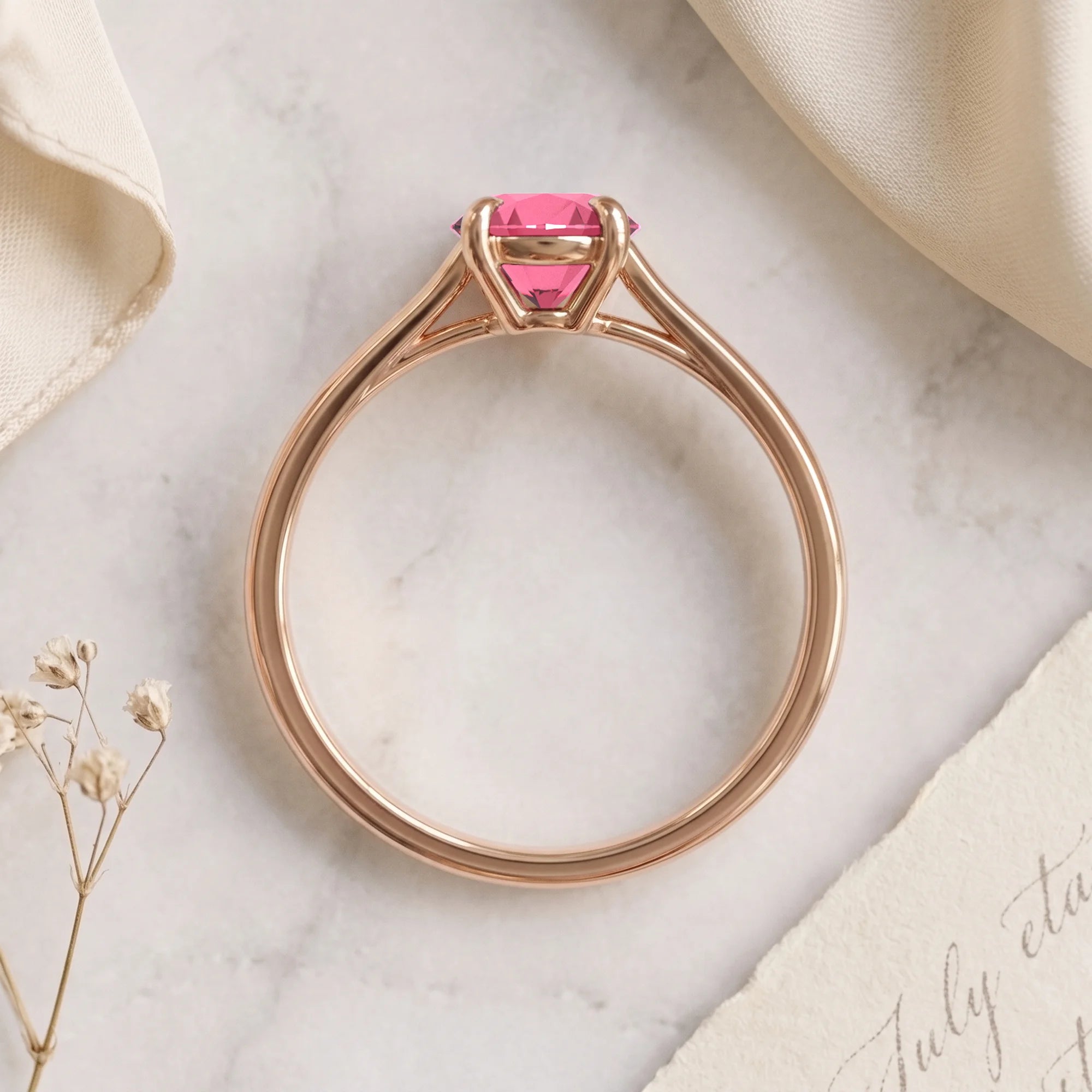 14K Rose Gold
