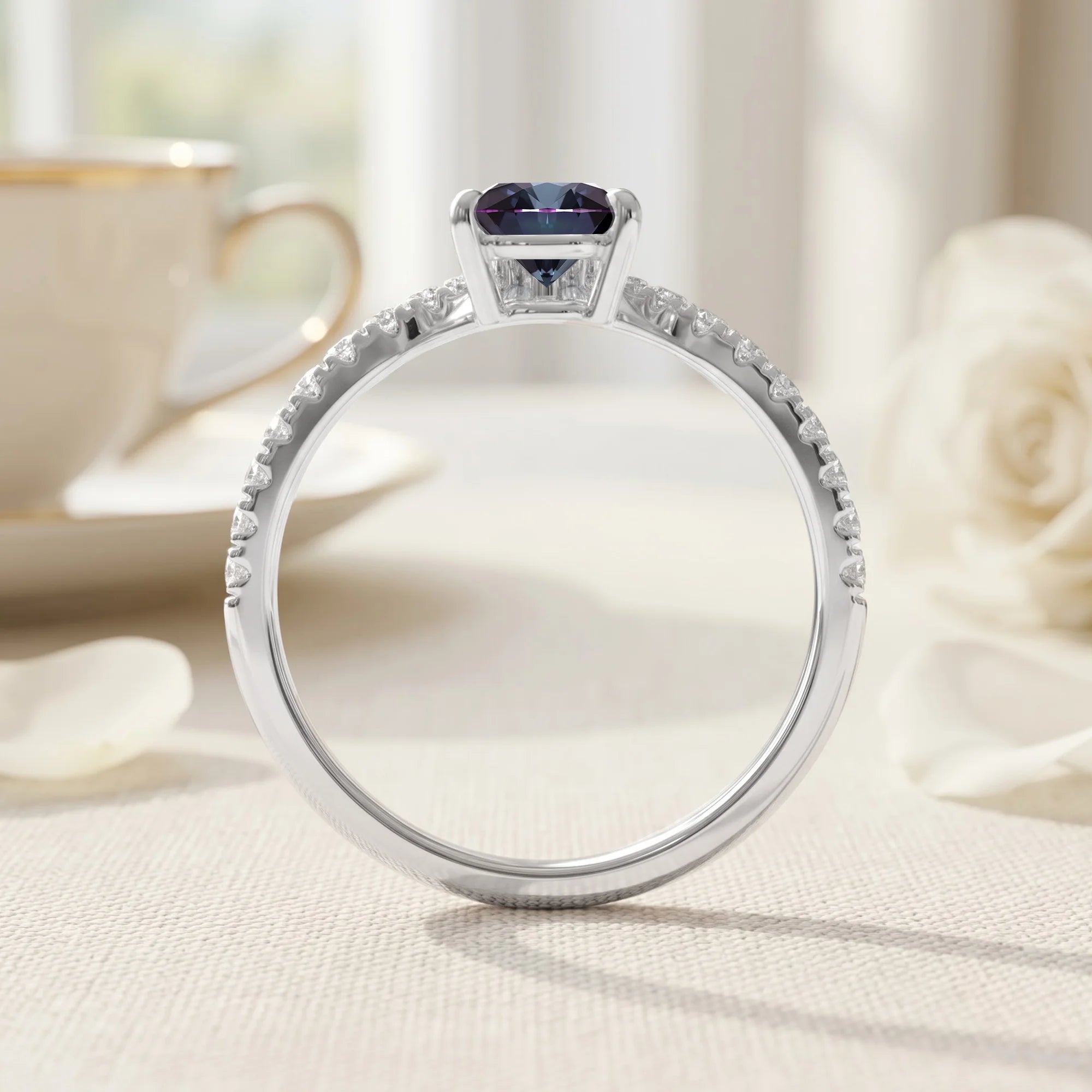 14K White Gold