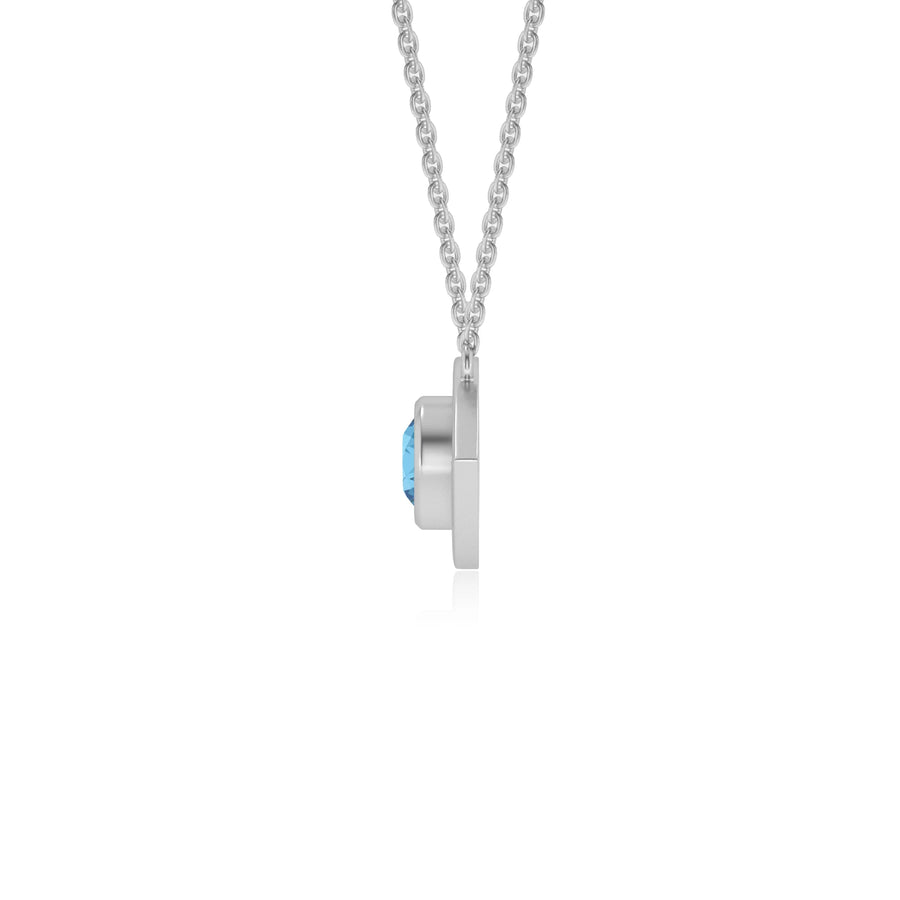 14K White Gold