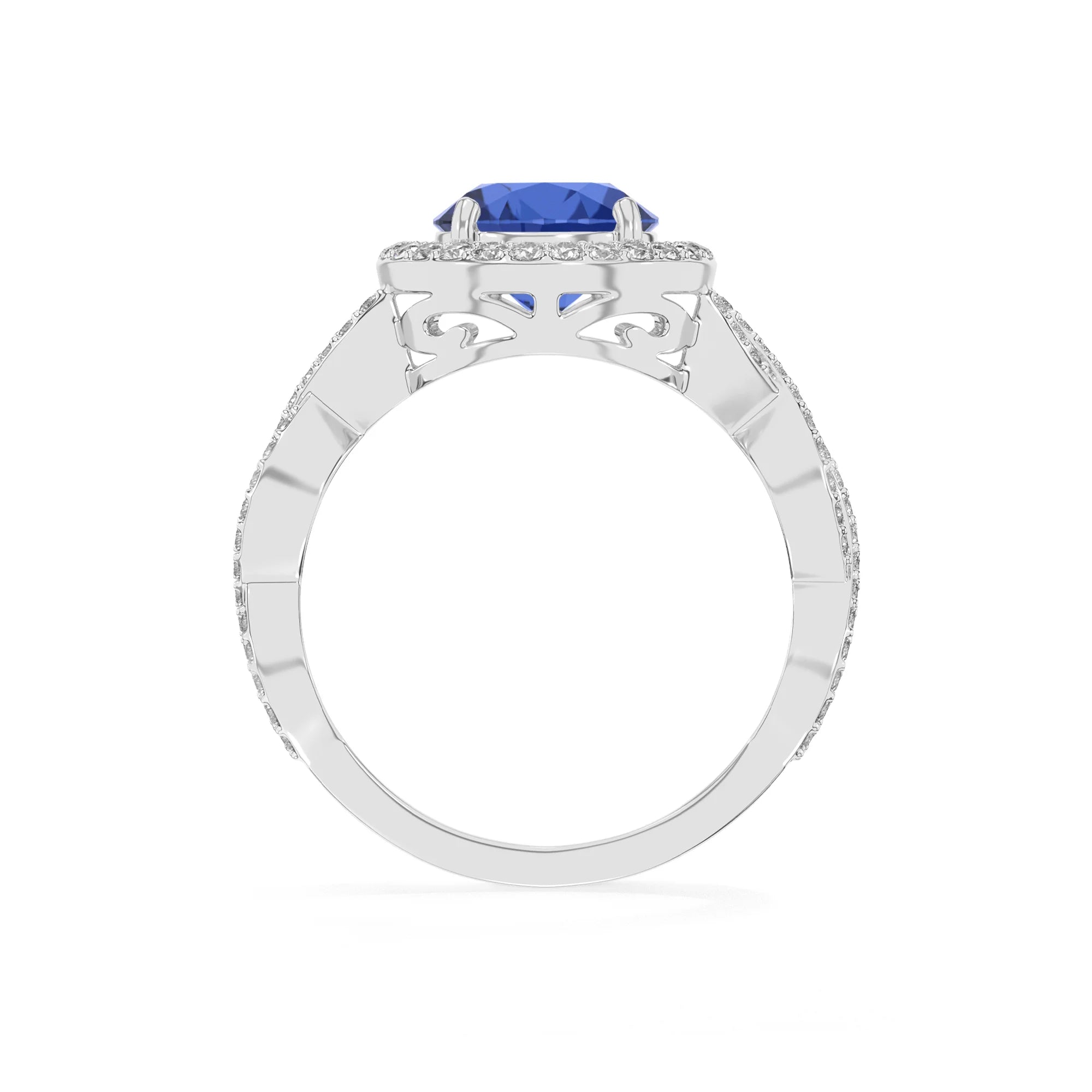 14K White Gold