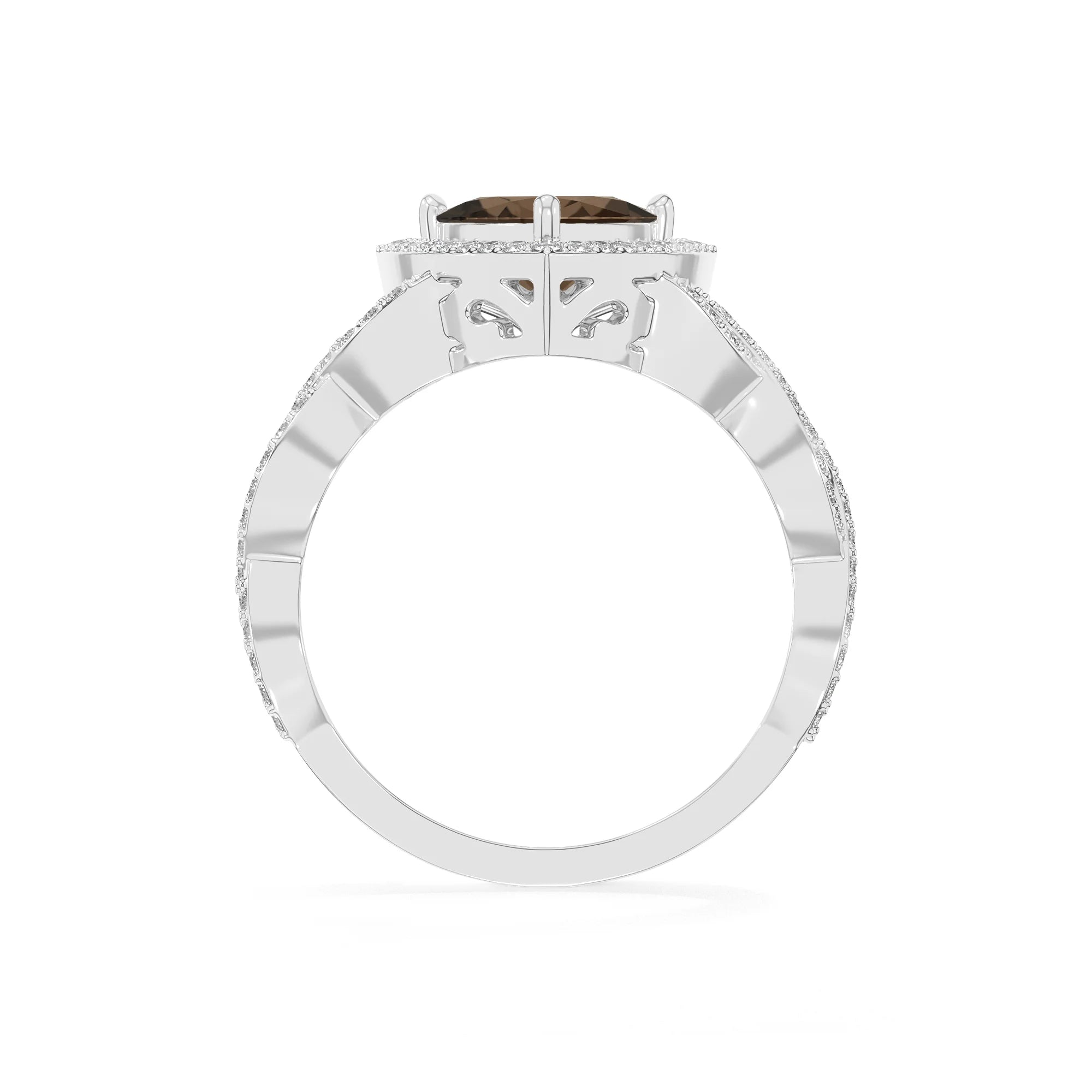 14K White Gold