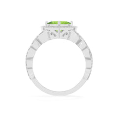 14K White Gold