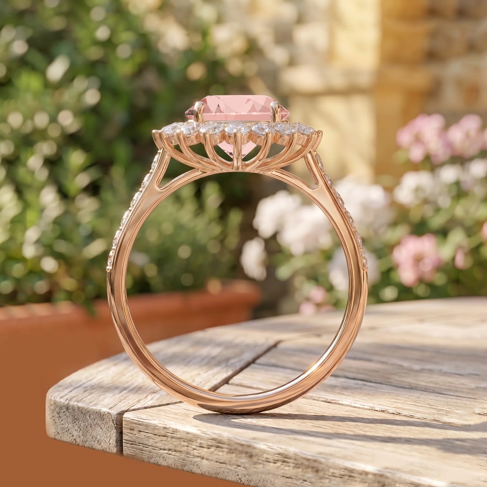 14K Rose Gold