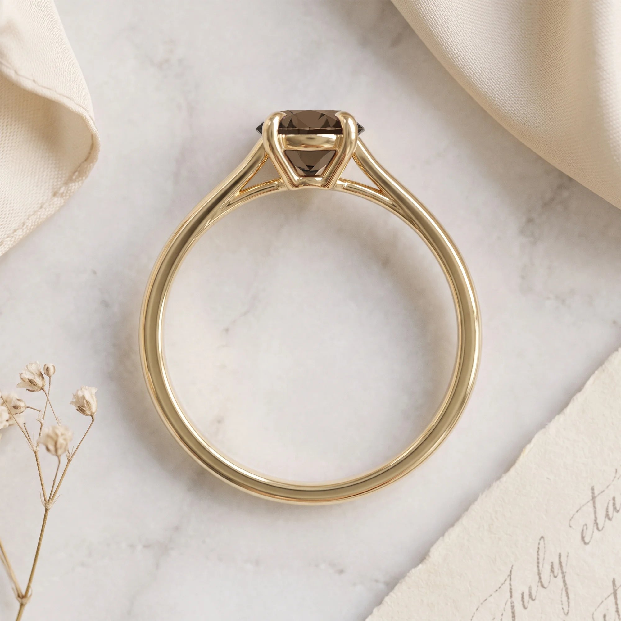14K Yellow Gold