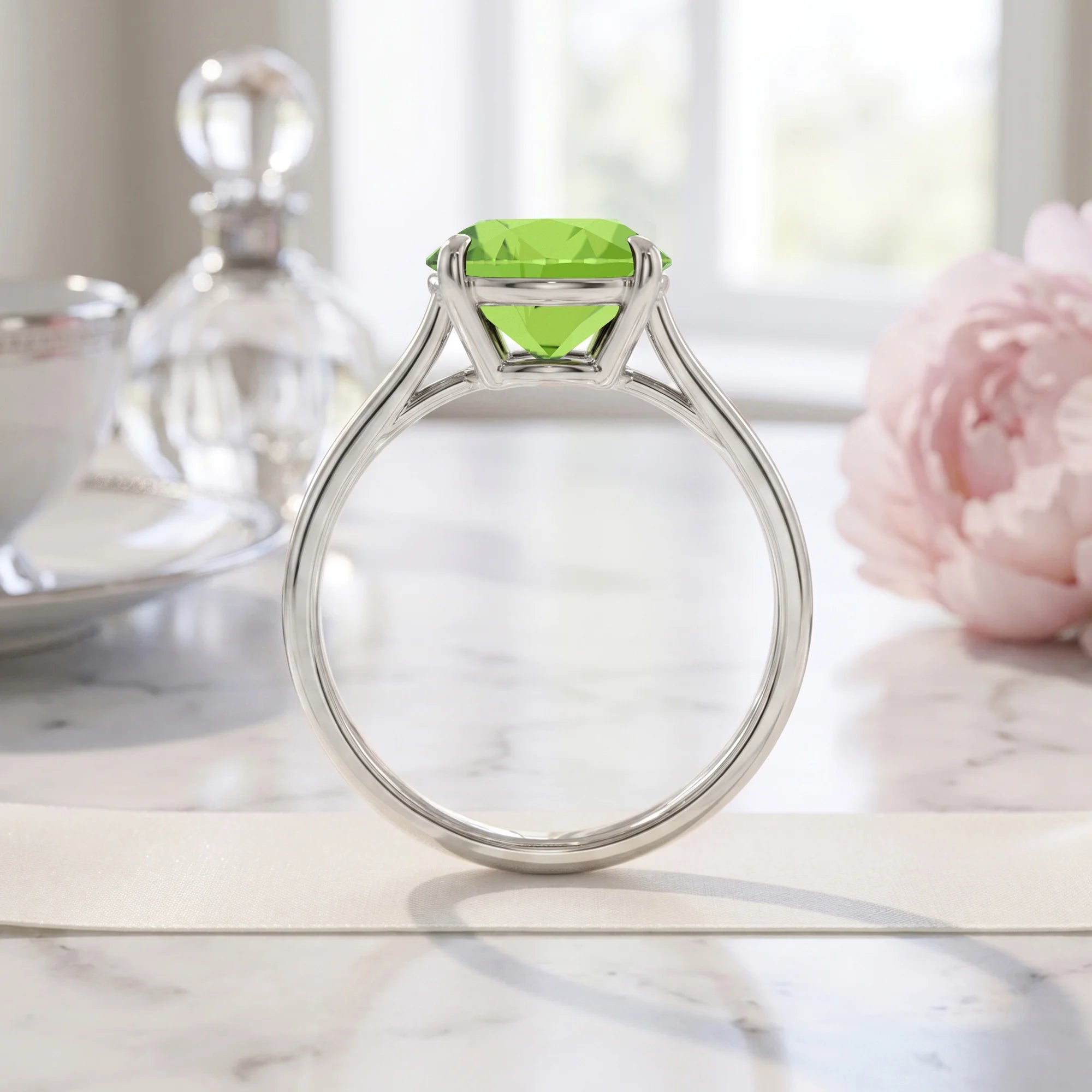 14K White Gold