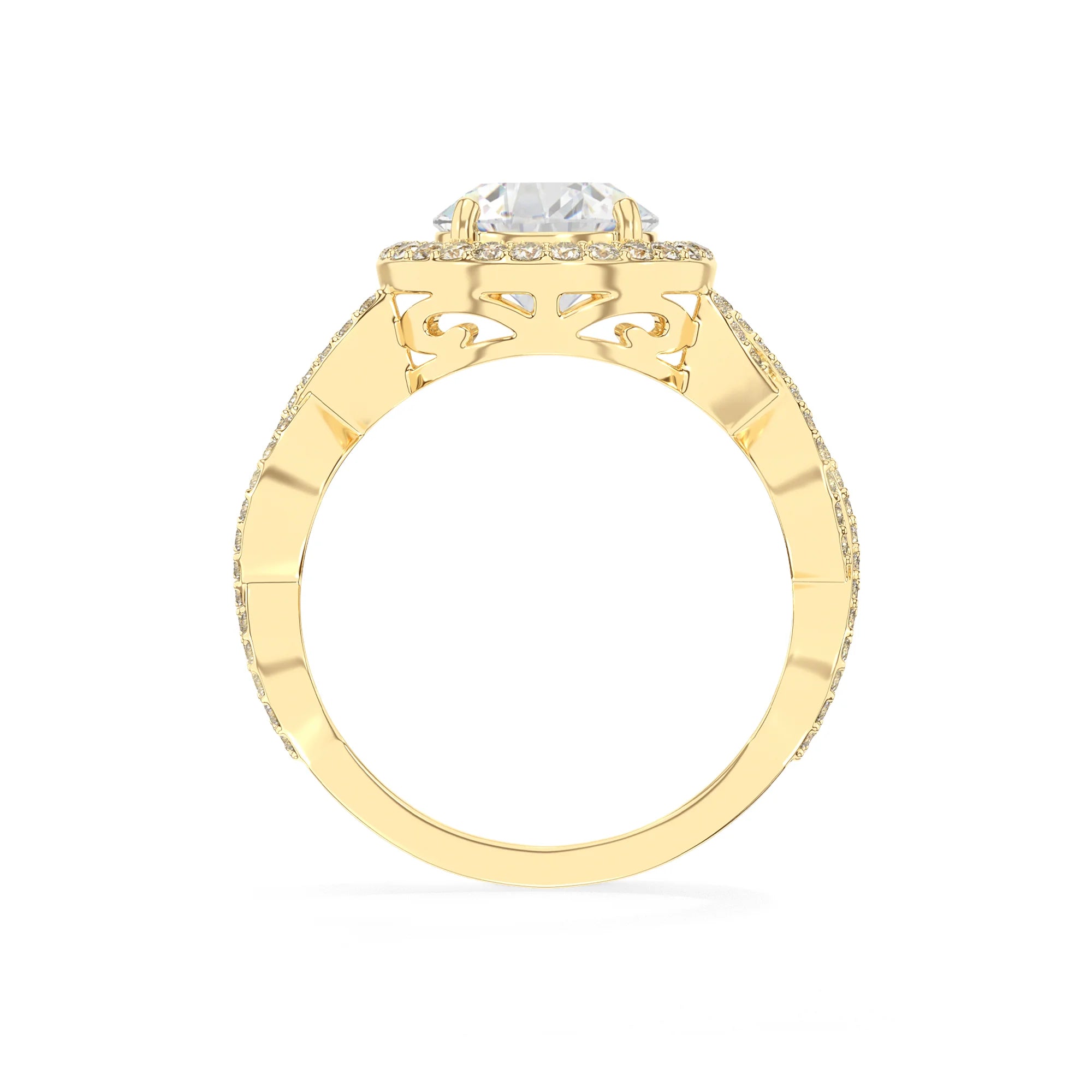 14K Yellow Gold