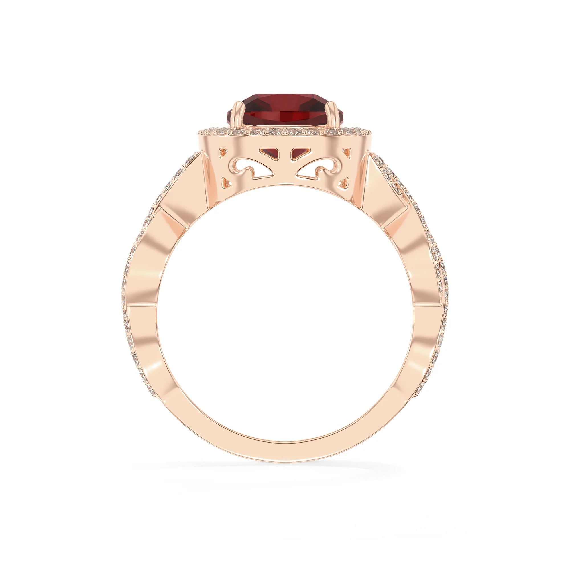 14K Rose Gold